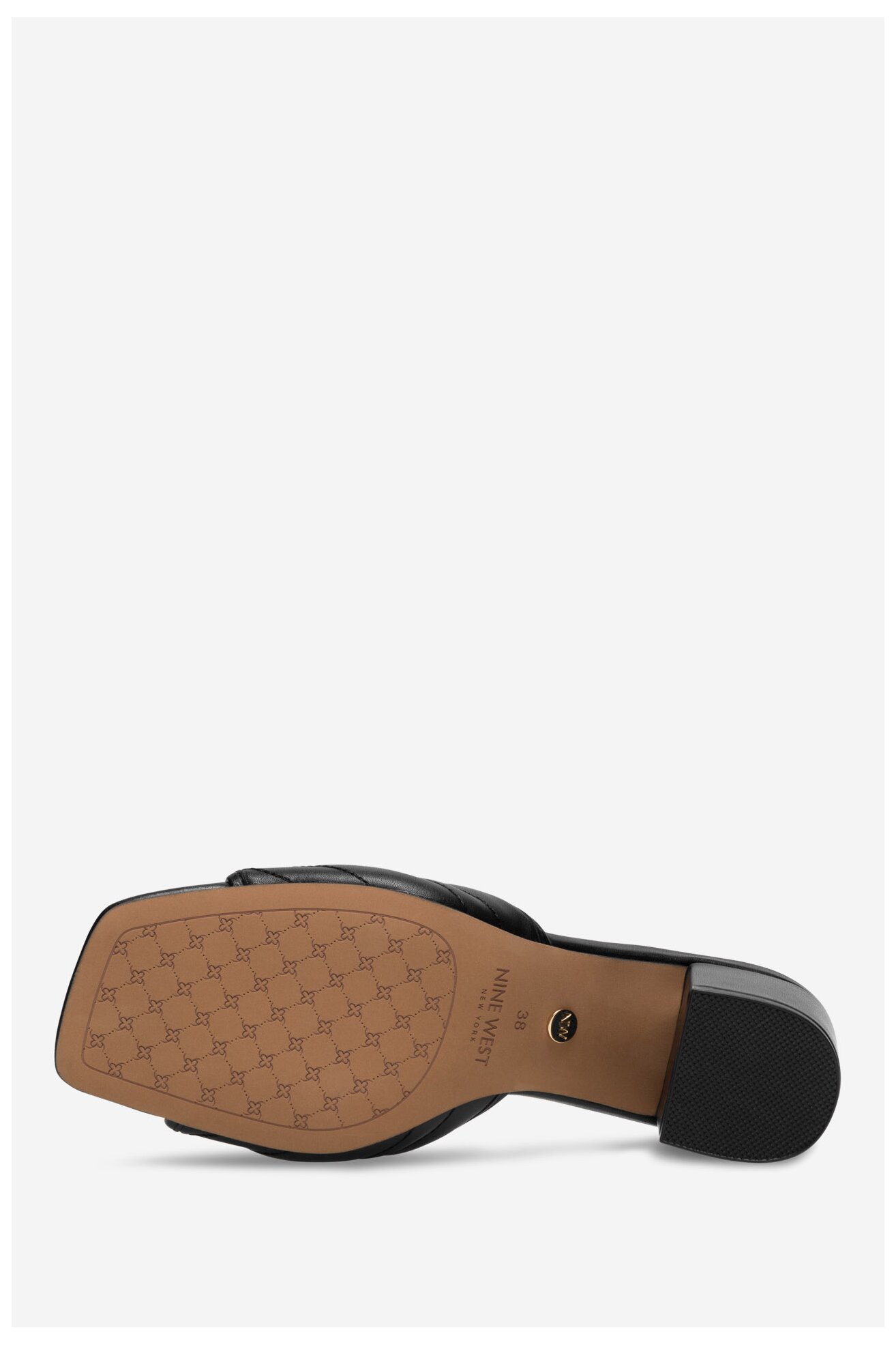Klapki NINE WEST 123AL0687 Czarny