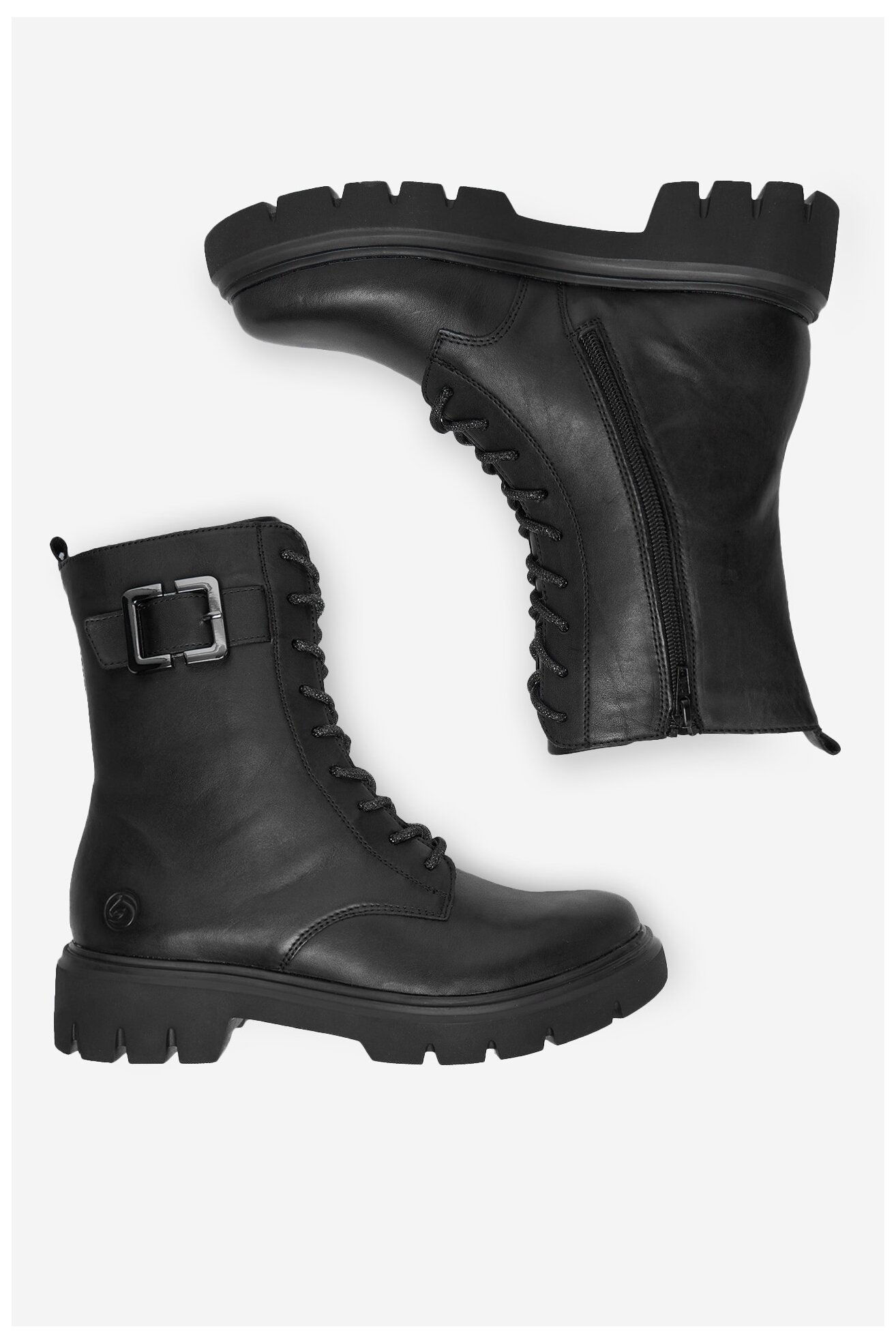 Botki Remonte D1W82-00 Czarny