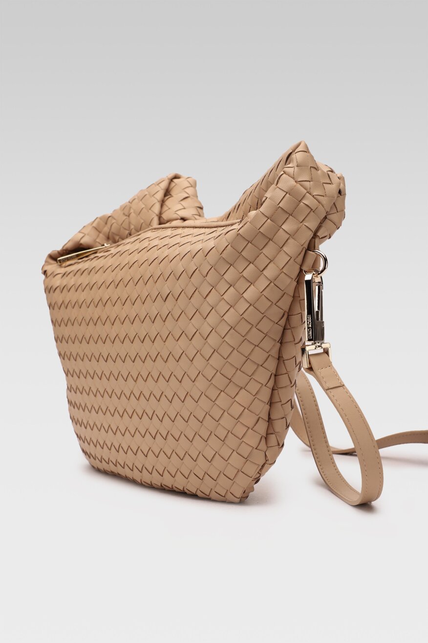 
                Gino Rossi - Torebka skórzana beżowa - 5903698604763