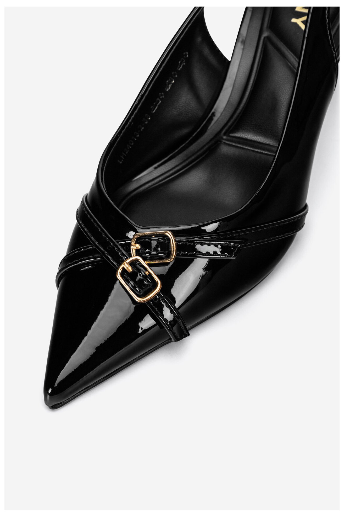 Czółenka Jenny LH24013-2 Czarny