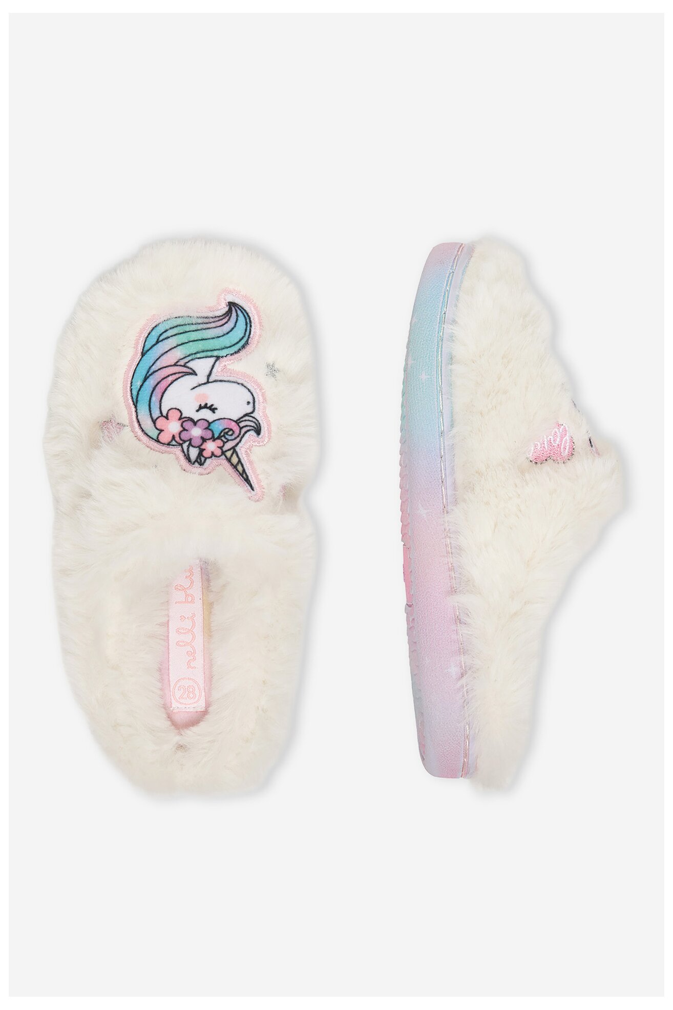 Kapcie Nelli Blu 22DR1189 Biały