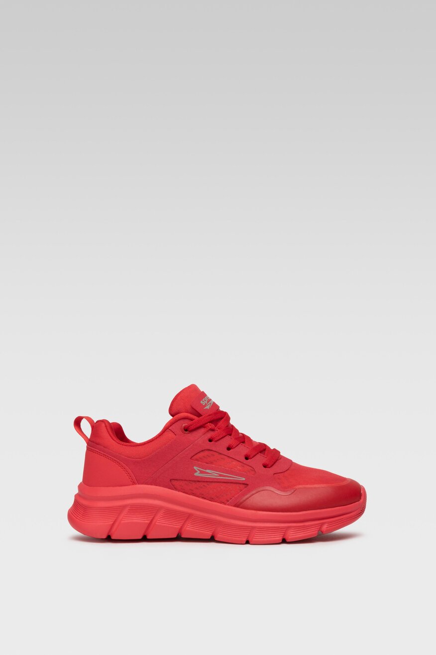 
                Sprandi - Obuwie sportowe czerwone sznurowane - 5904248302115