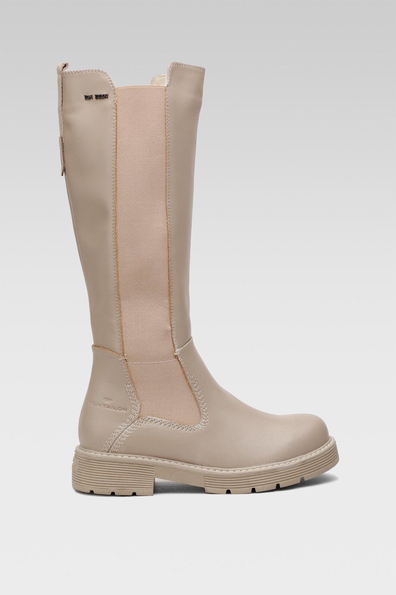 Kozaki Tom Tailor 4293517 Beżowy