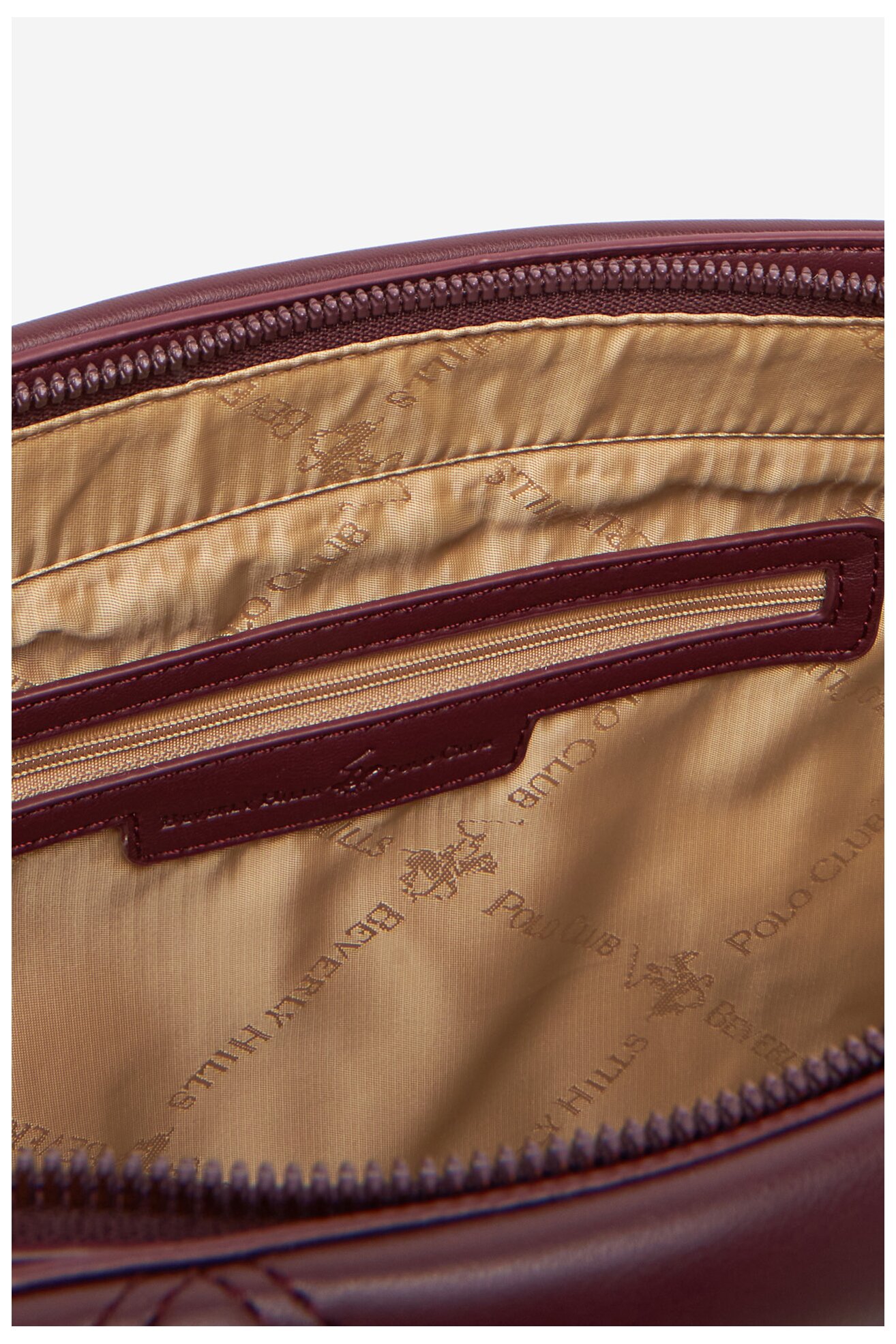 Сумка З Ремінцем Beverly Hills Polo Club CEO-BHPC-C-010-08 БОРДОВИЙ