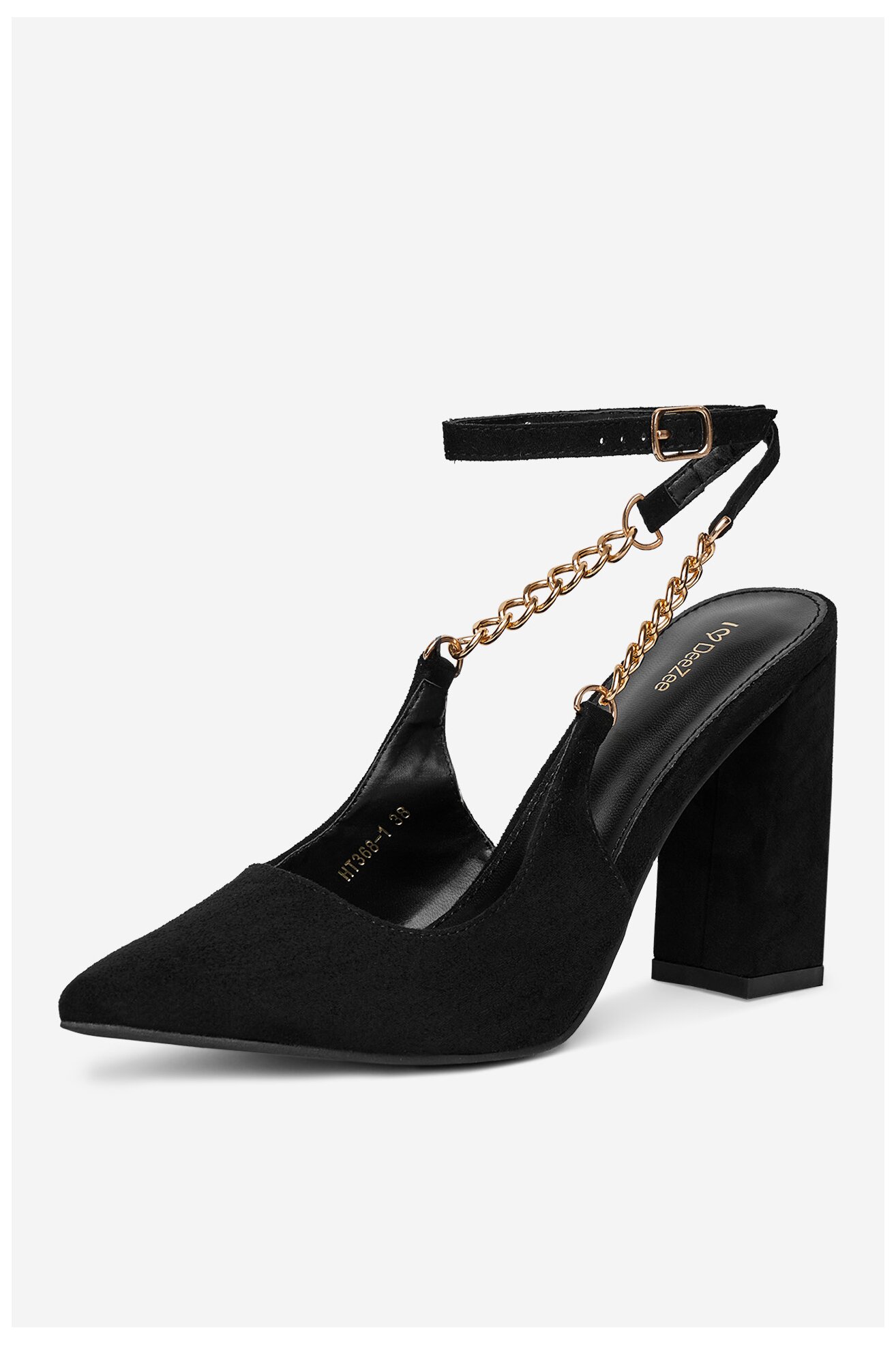 Туфлі-Човники DeeZee HT368-1 ЧОРНИЙ