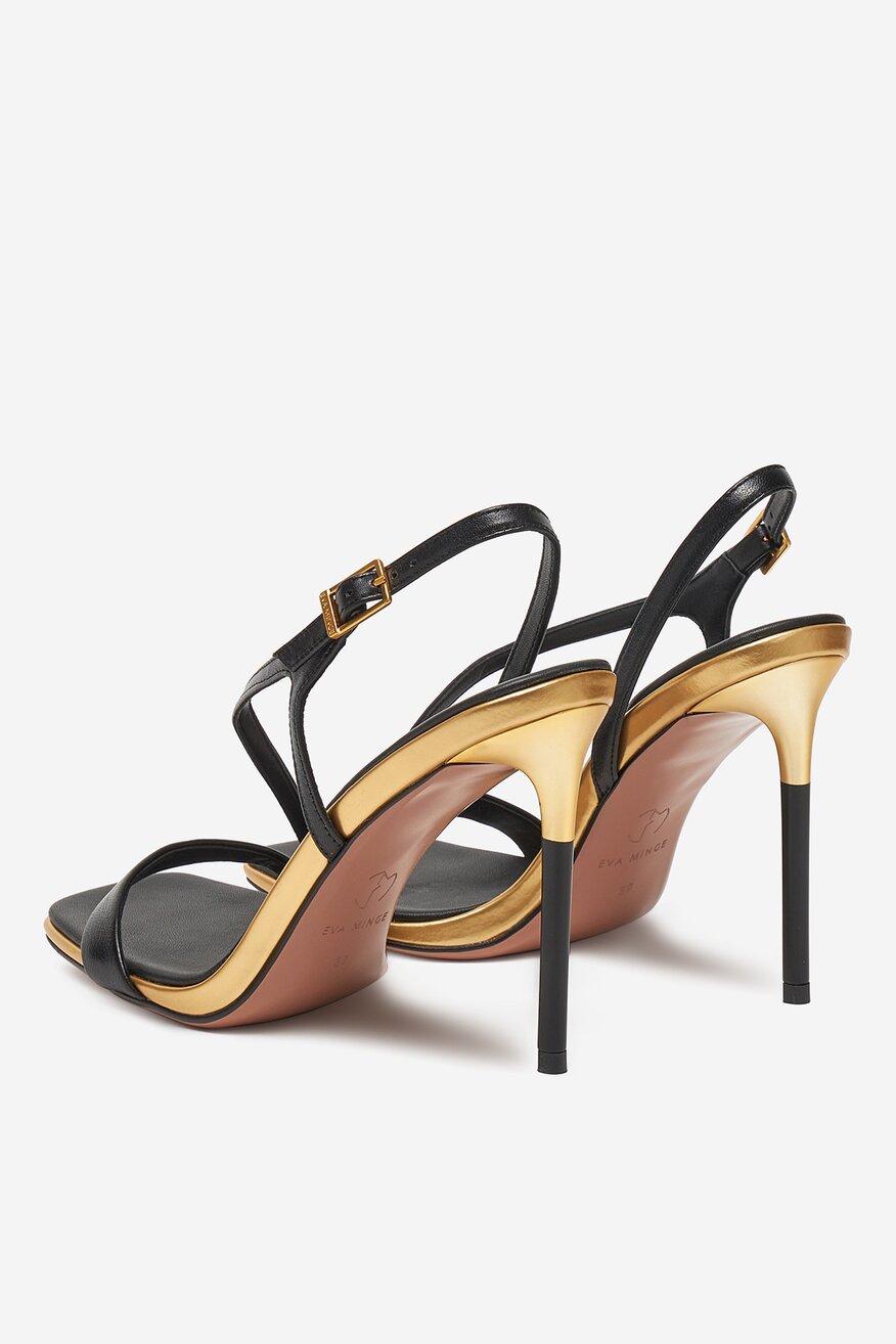 Szandál EVA MINGE FEKETE - 5903698024585