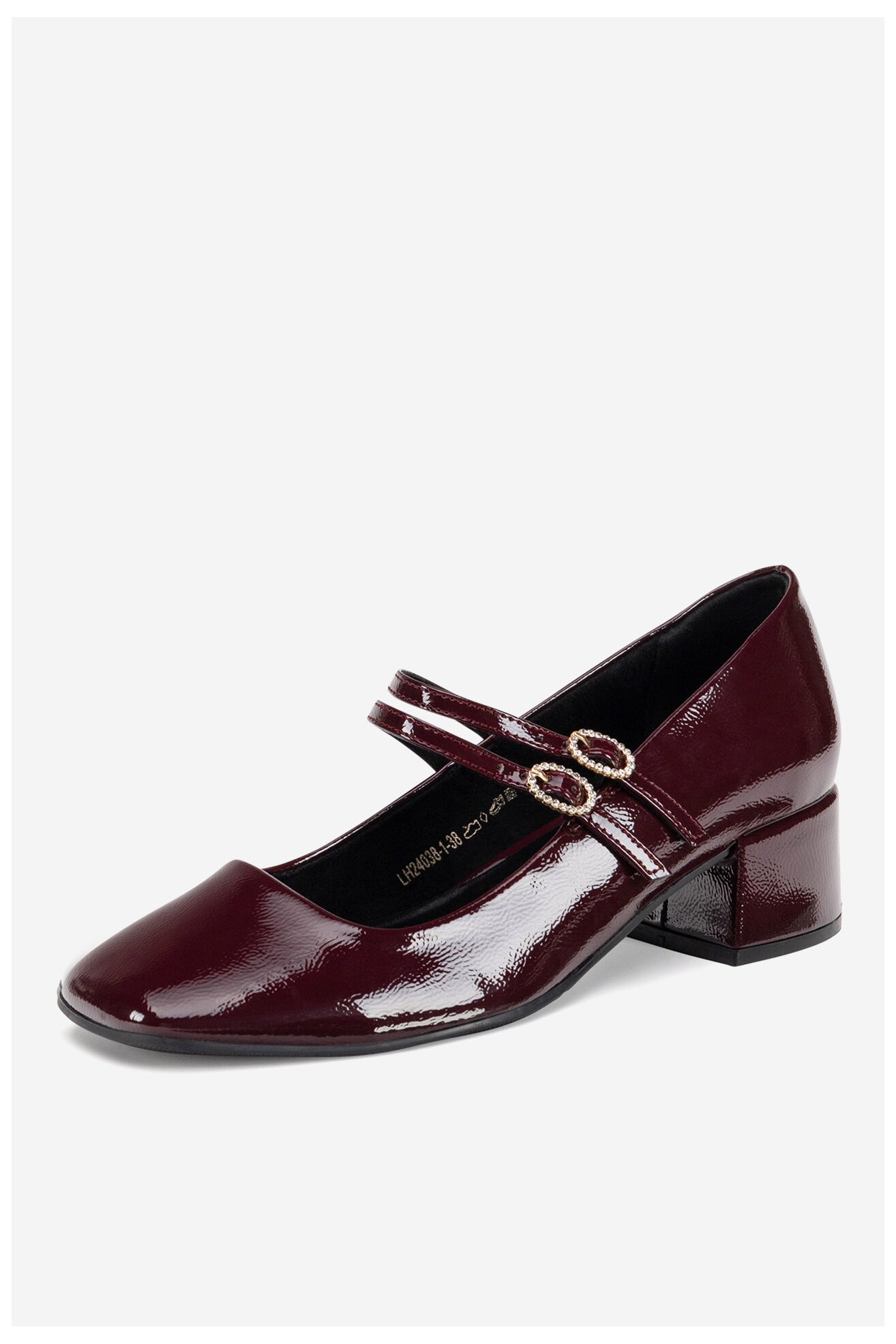 Туфлі-Човники Jenny LH24038-1 БОРДОВИЙ