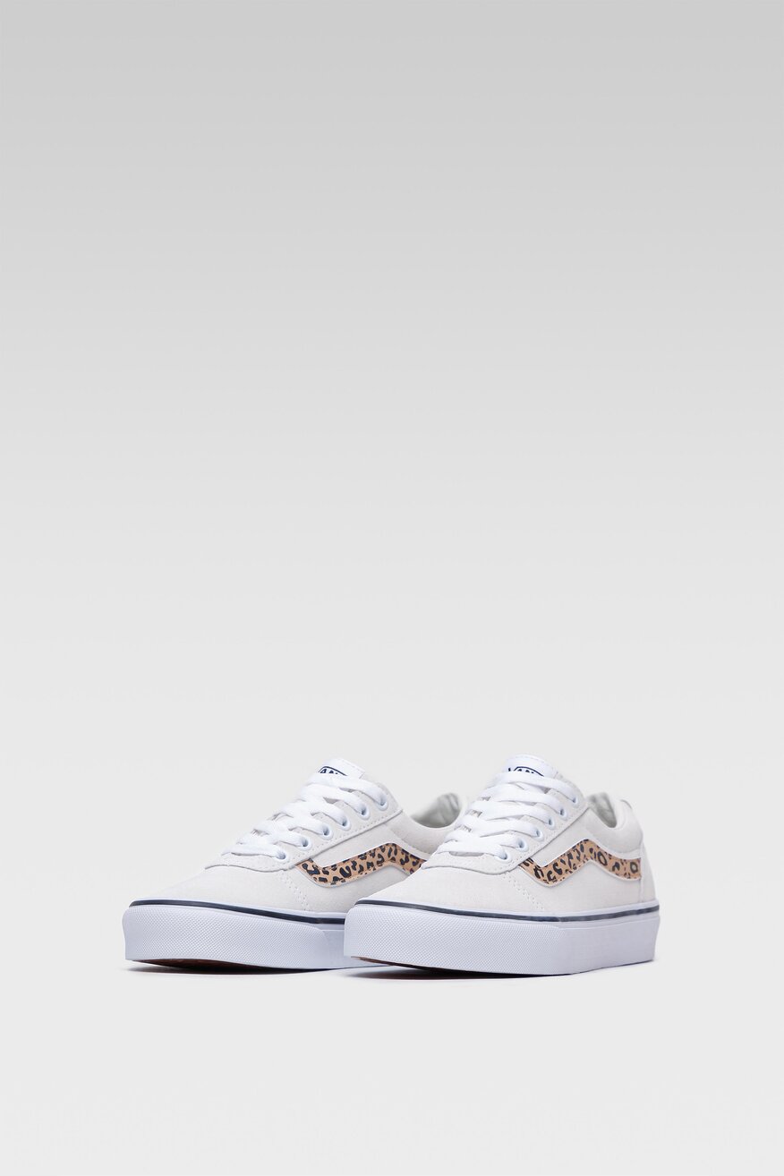 Vans - Skórzane trampki pastelowe - 5904248058777