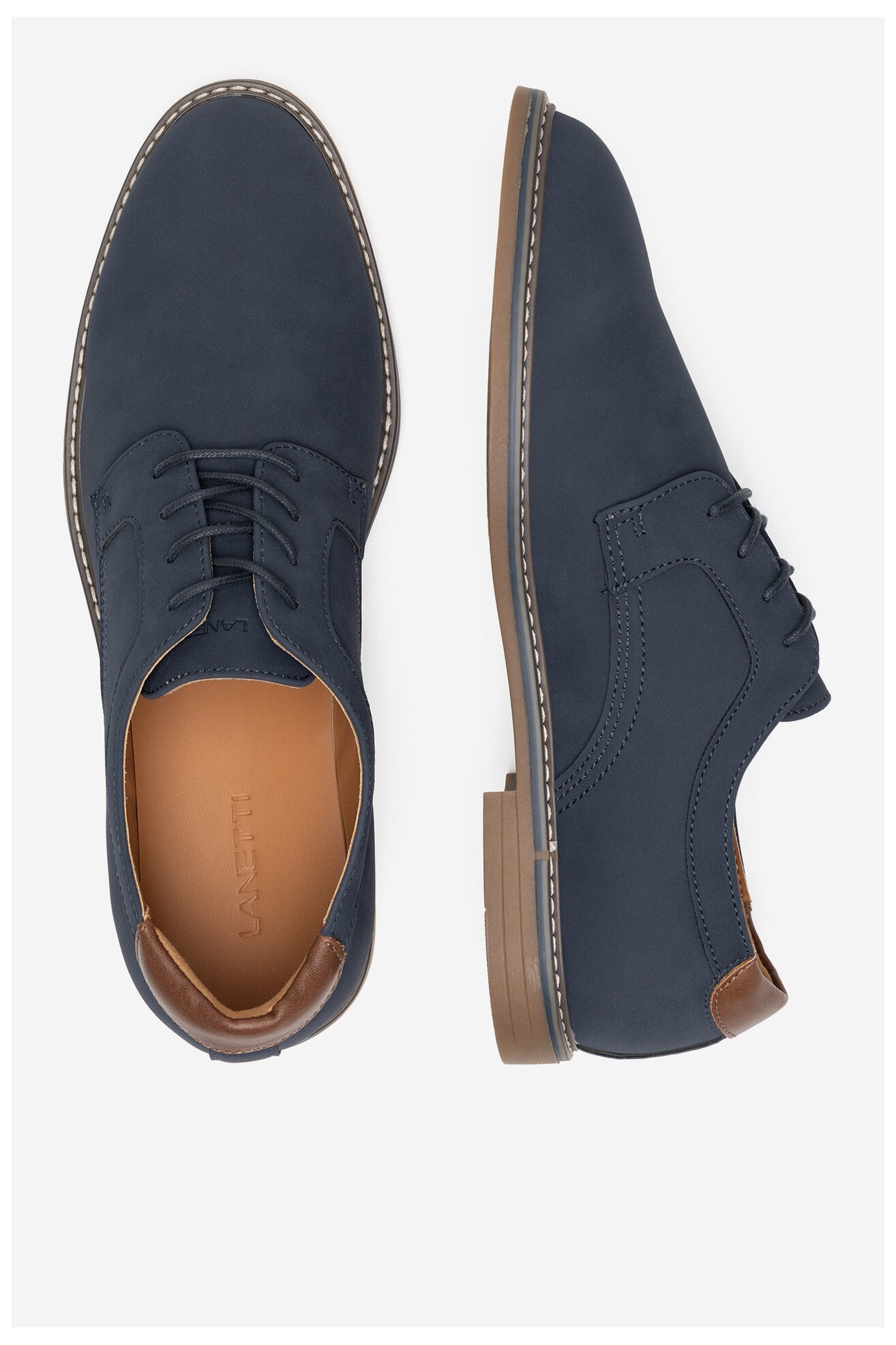 Cipele Lanetti 124AM0206 KOBALT PLAVA