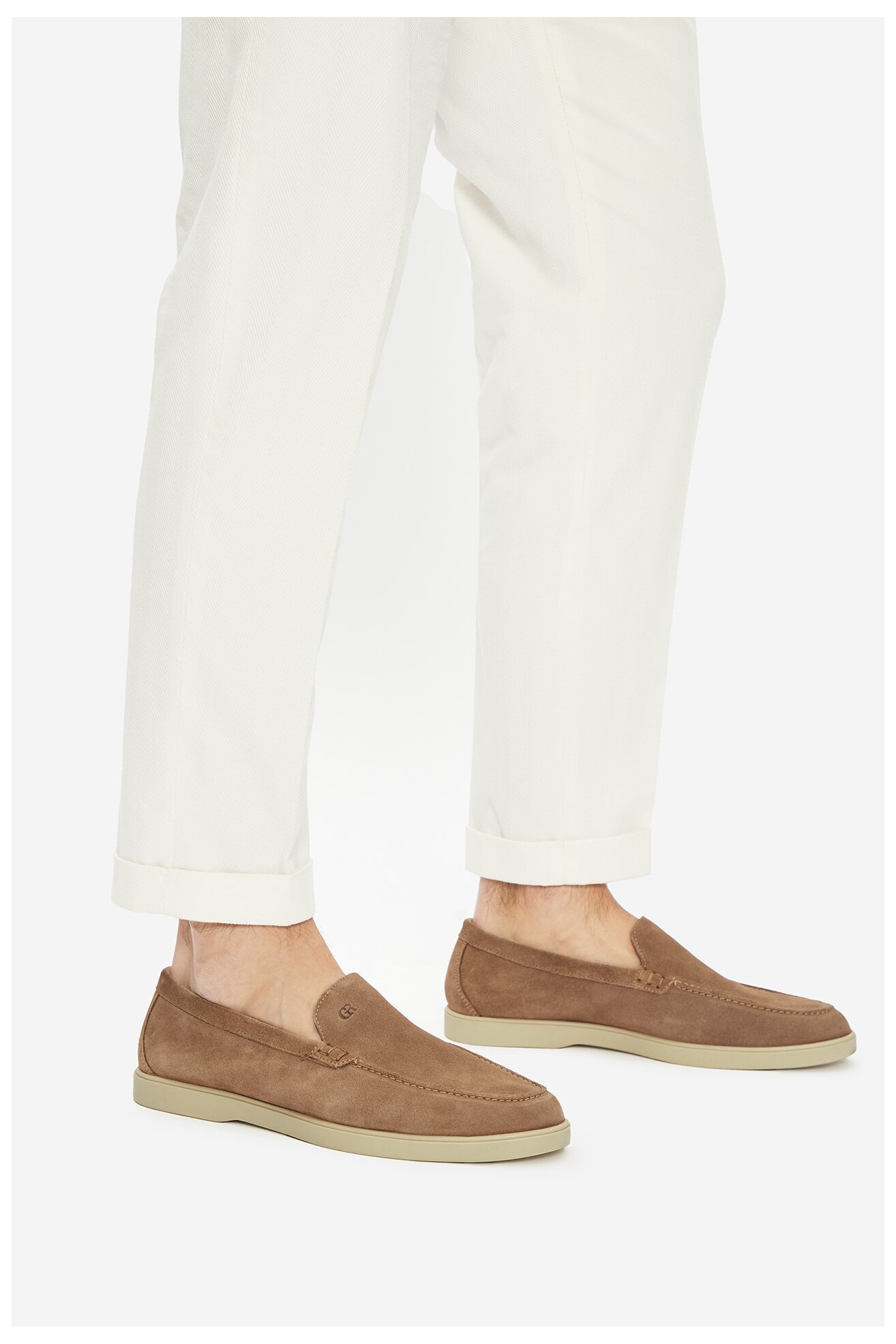 Мокасини Gino Rossi CEO-MASSI-01 MI08 БЕЖЕВИЙ