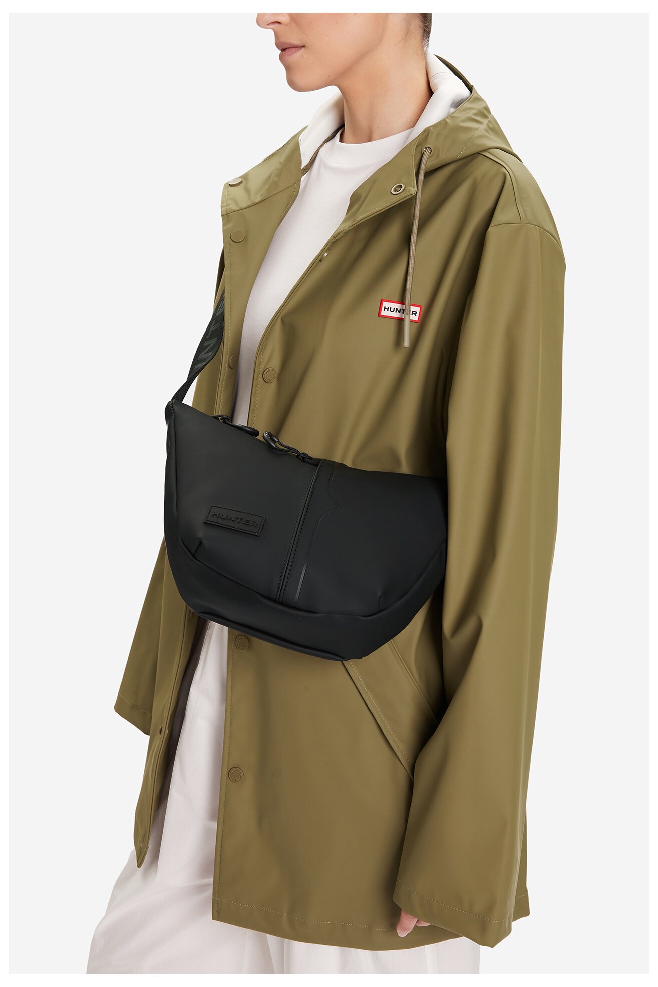 Kézitáska HUNTER C-HTR-B-011-08 FEKETE