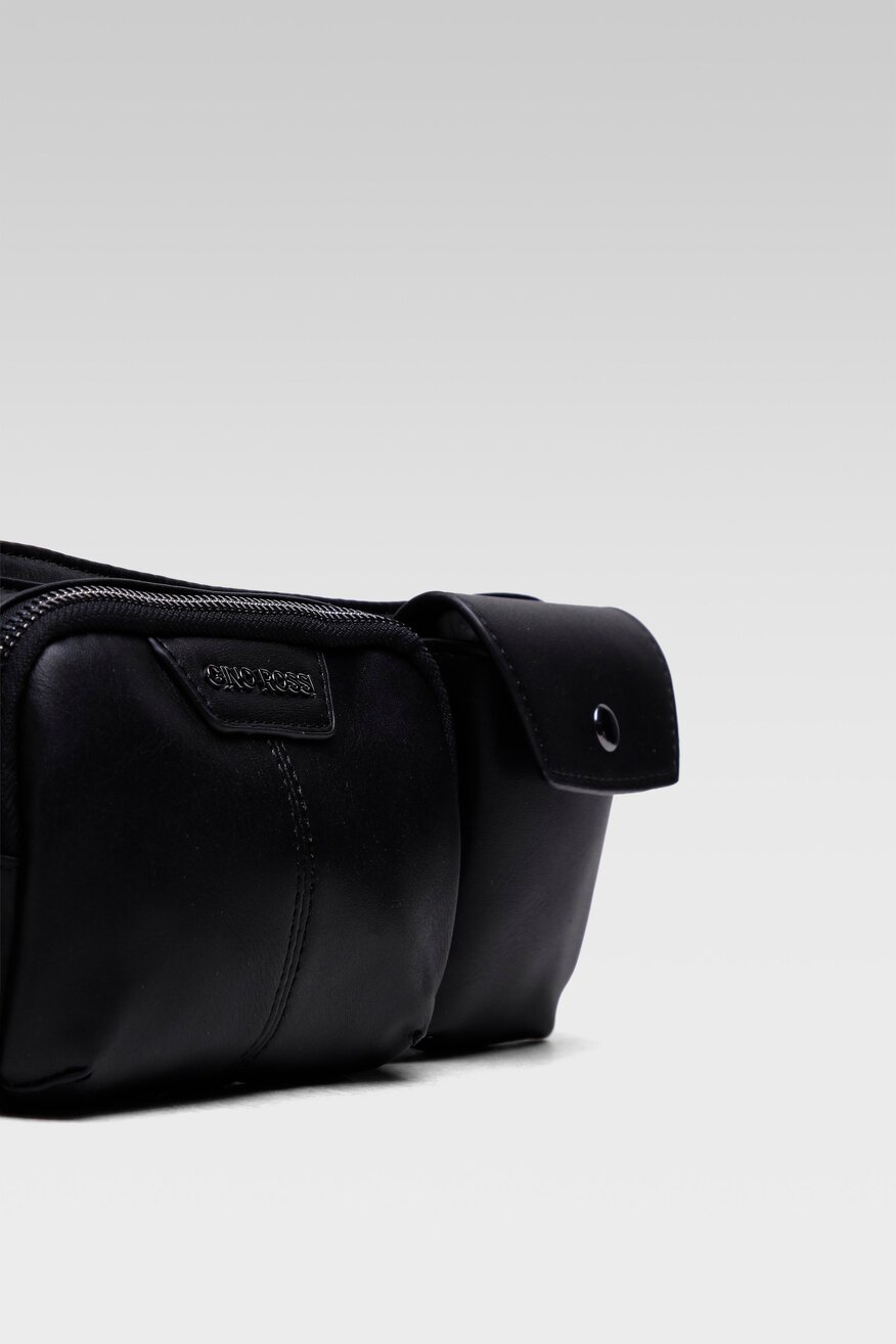 
                Gino Rossi - Saszetka nerka czarna - 5904248213381