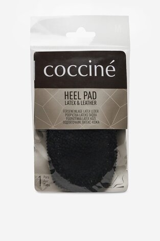 Устілки Для Взуття Coccine HEEL PAD LATEX-LEATHER PODPIĘTKA NR M (2) AZ ЧОРНИЙ