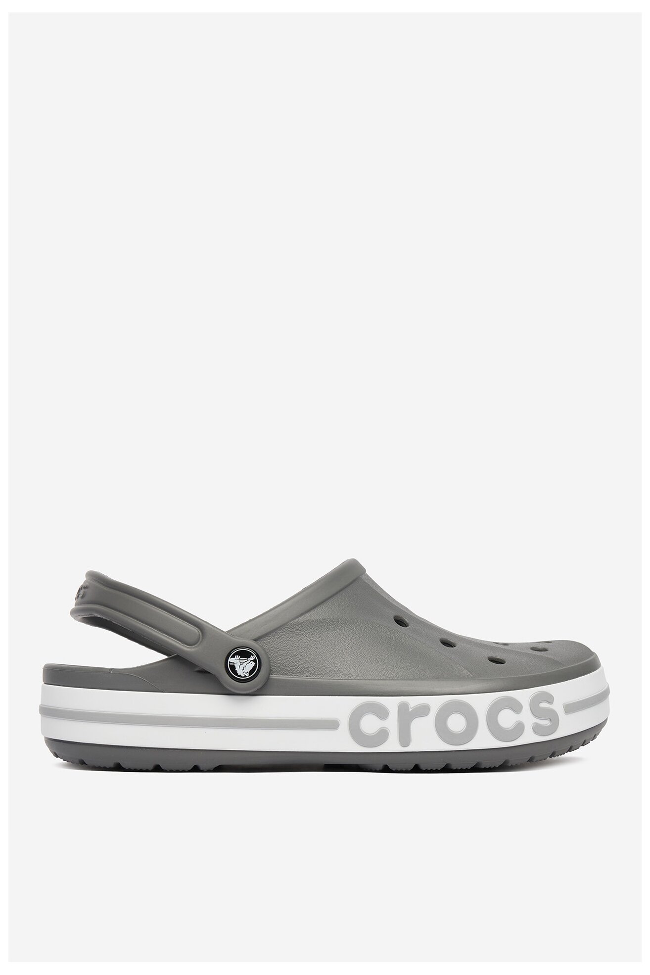 Klapki basenowe Crocs C-BAYABAND CLOG 205089-0IE Szary