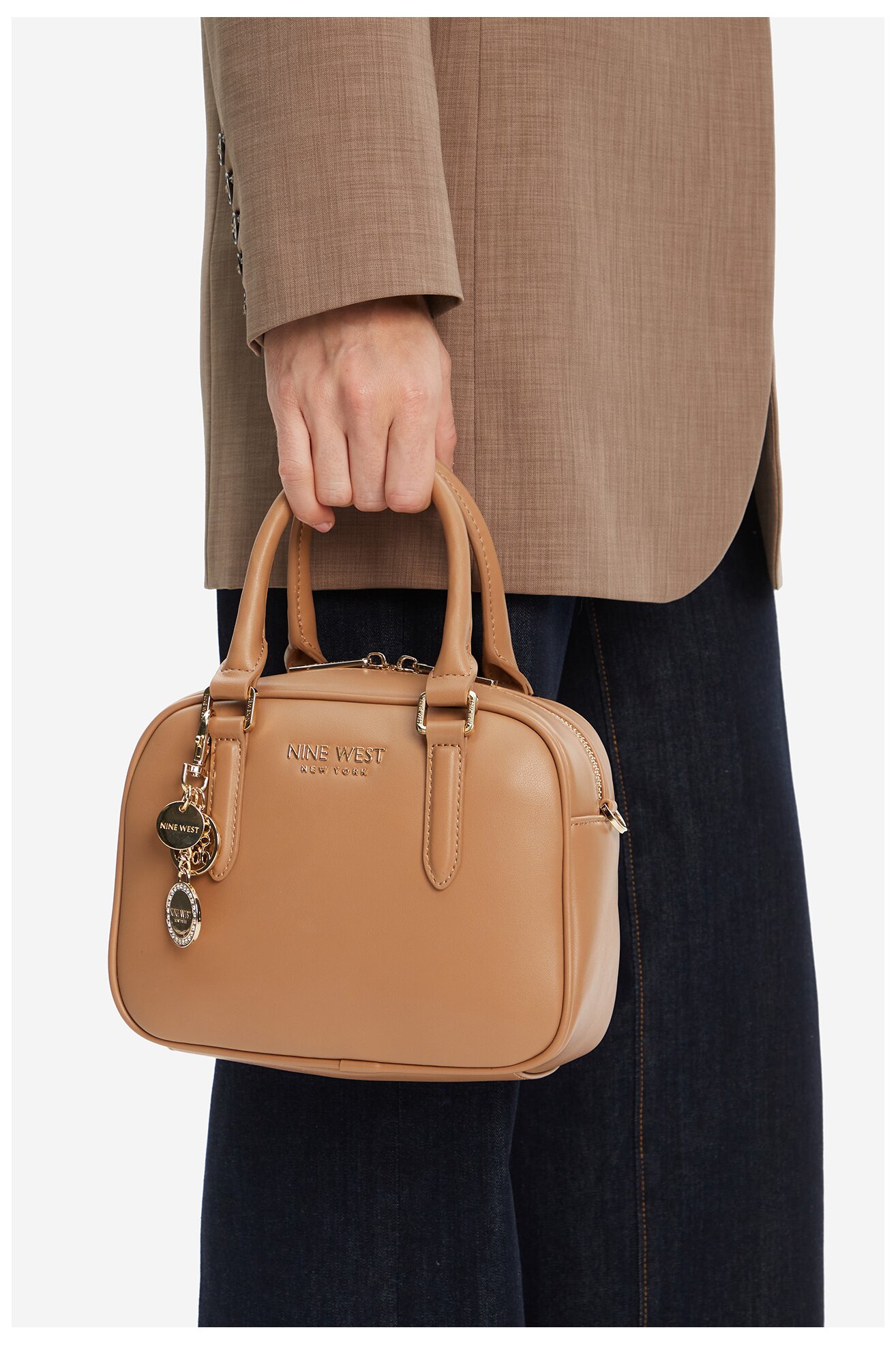 Torebka NINE WEST CEO-SOHO-STAR-LX10160 Beżowy