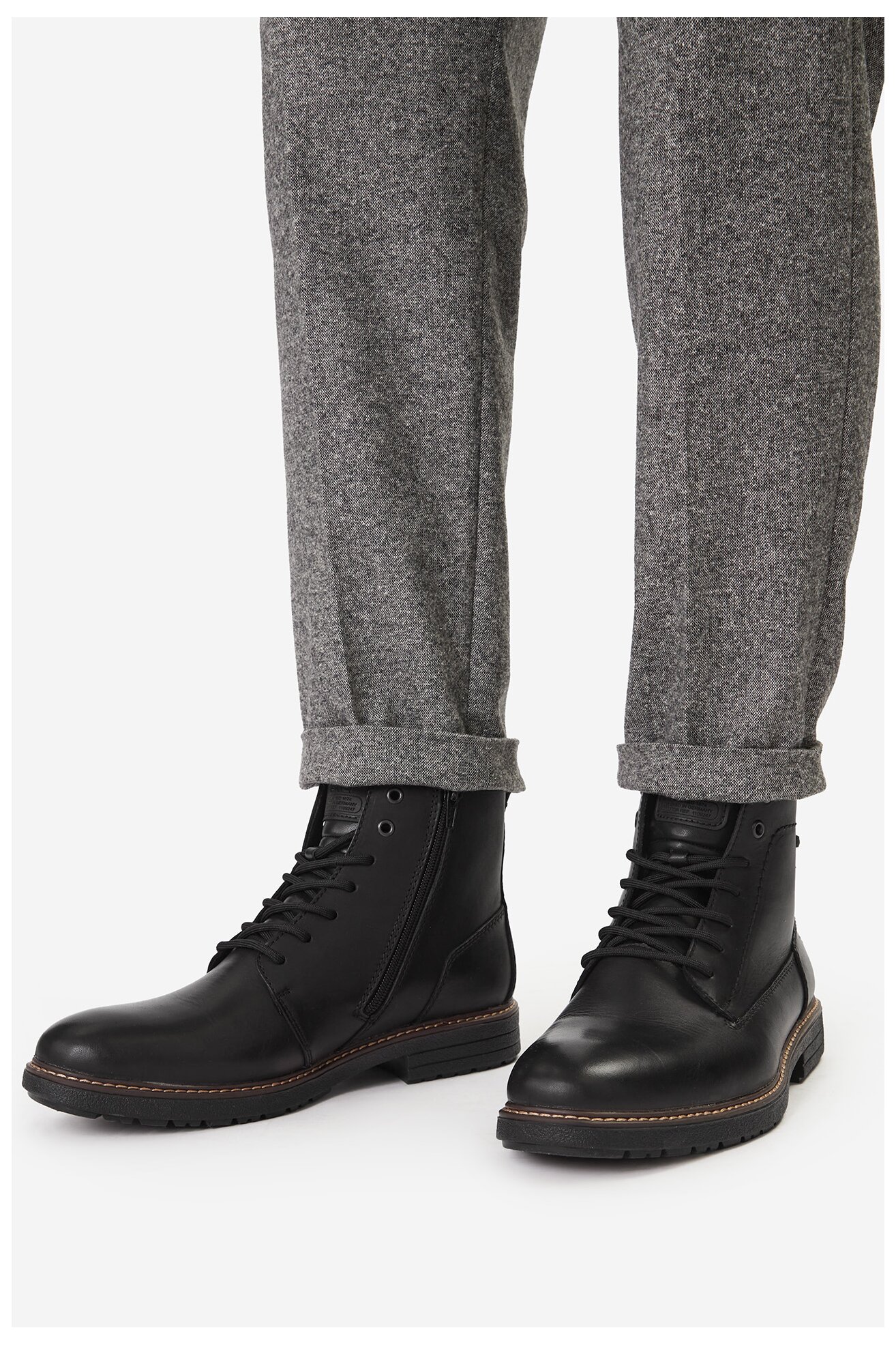 Duboke cipele Rieker 33143-00 CRNA