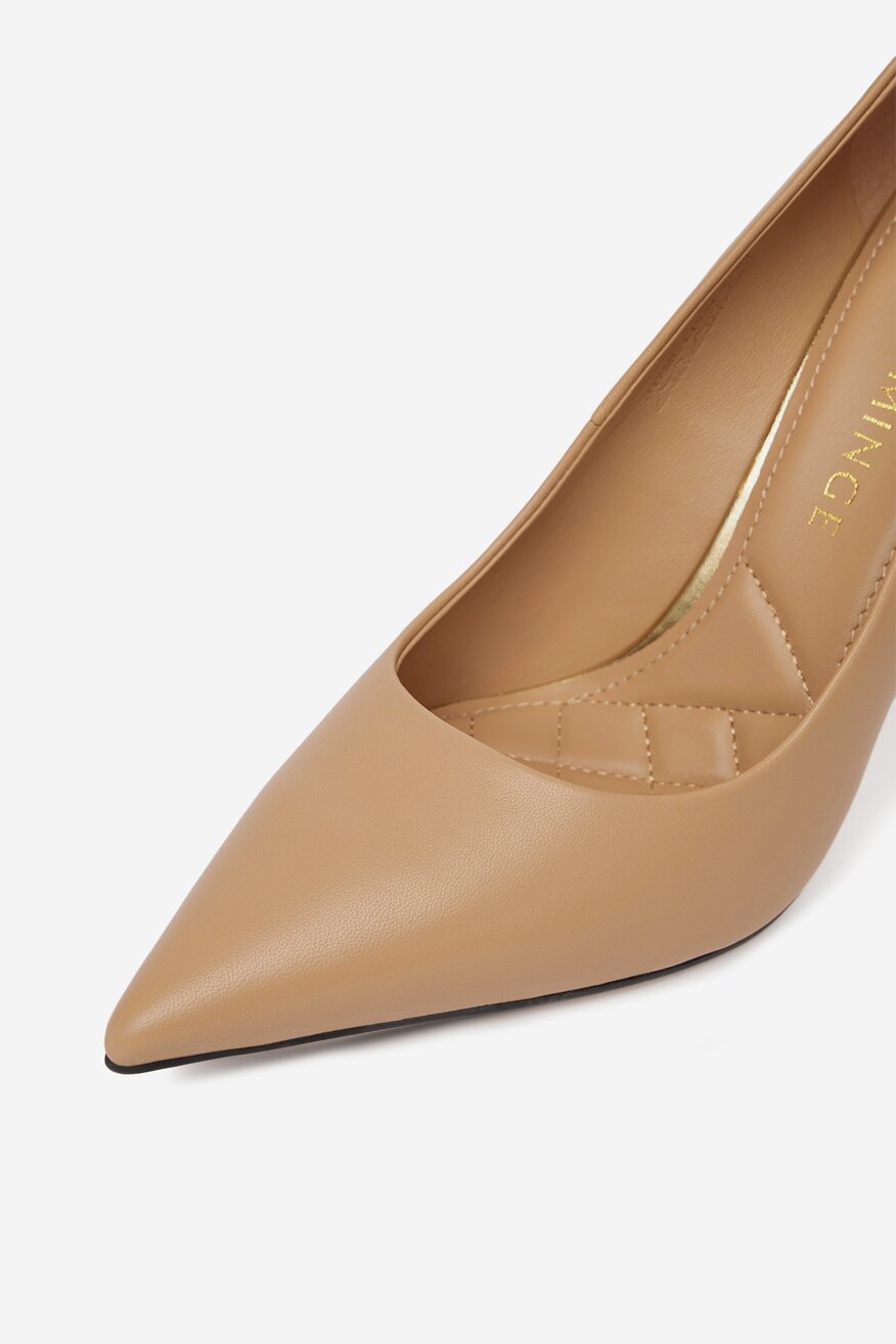 
                EVA MINGE - Szpilki skórzane - 5906751644225