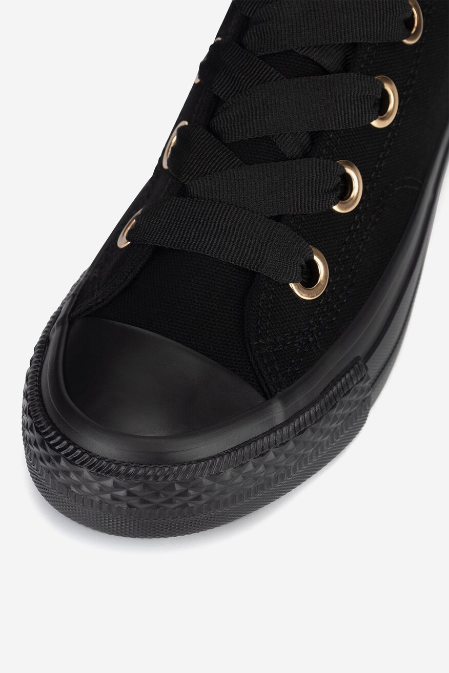 
                Vászoncipő Jenny Fairy FEKETE - 5905588793724