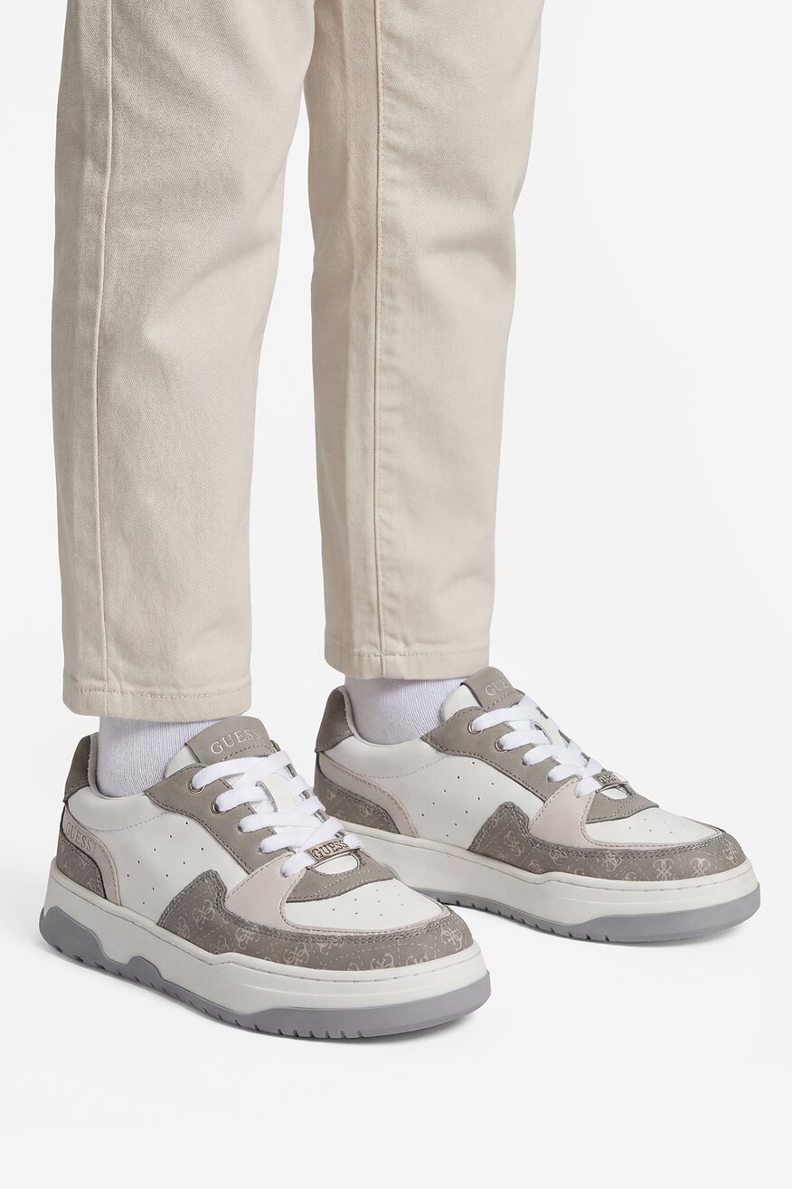 
                GUESS - Sneakersy skórzane - 5906751791875