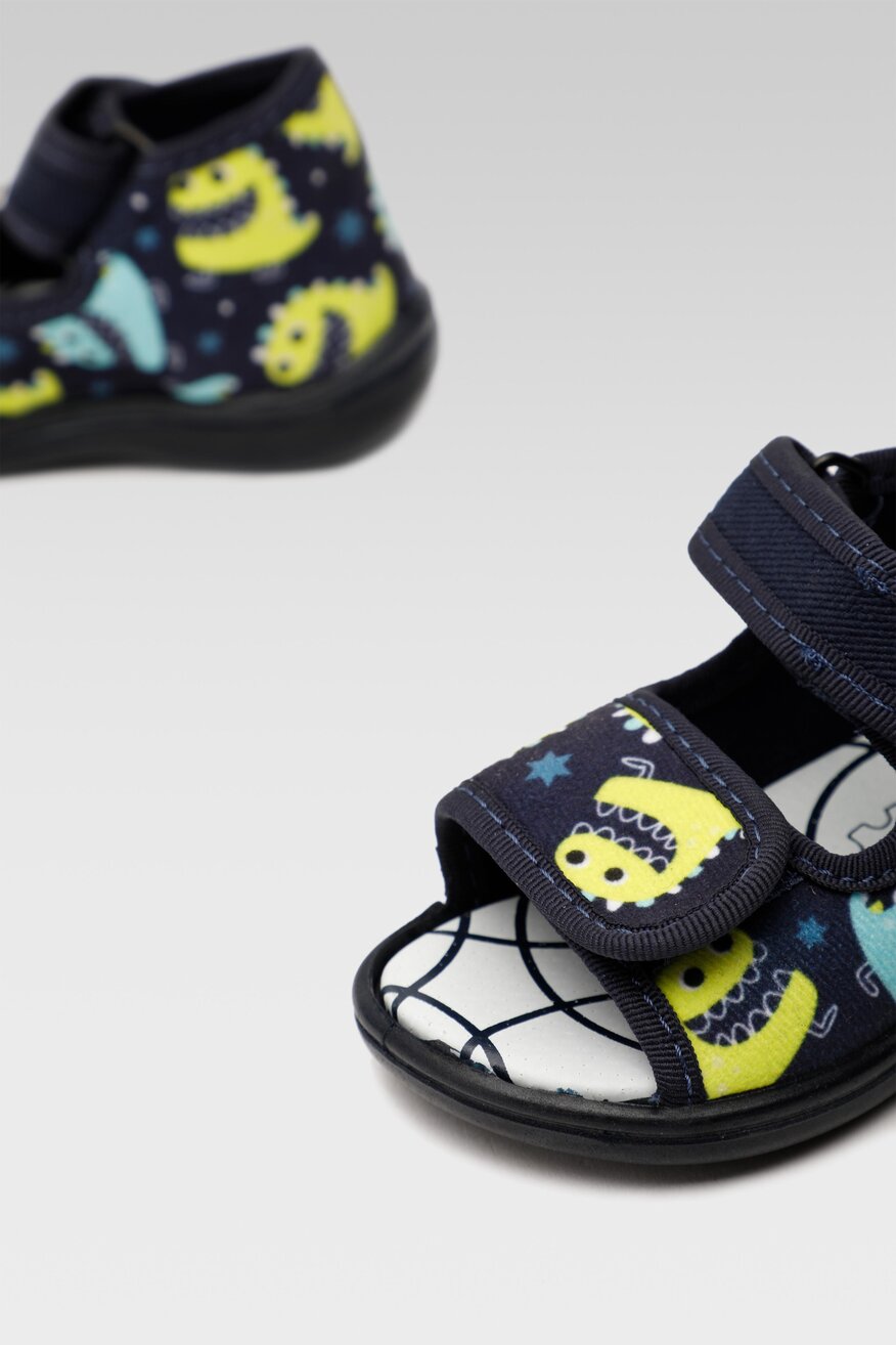 
                MB - Kapcie ze skórzaną wkładką - 5904248947934