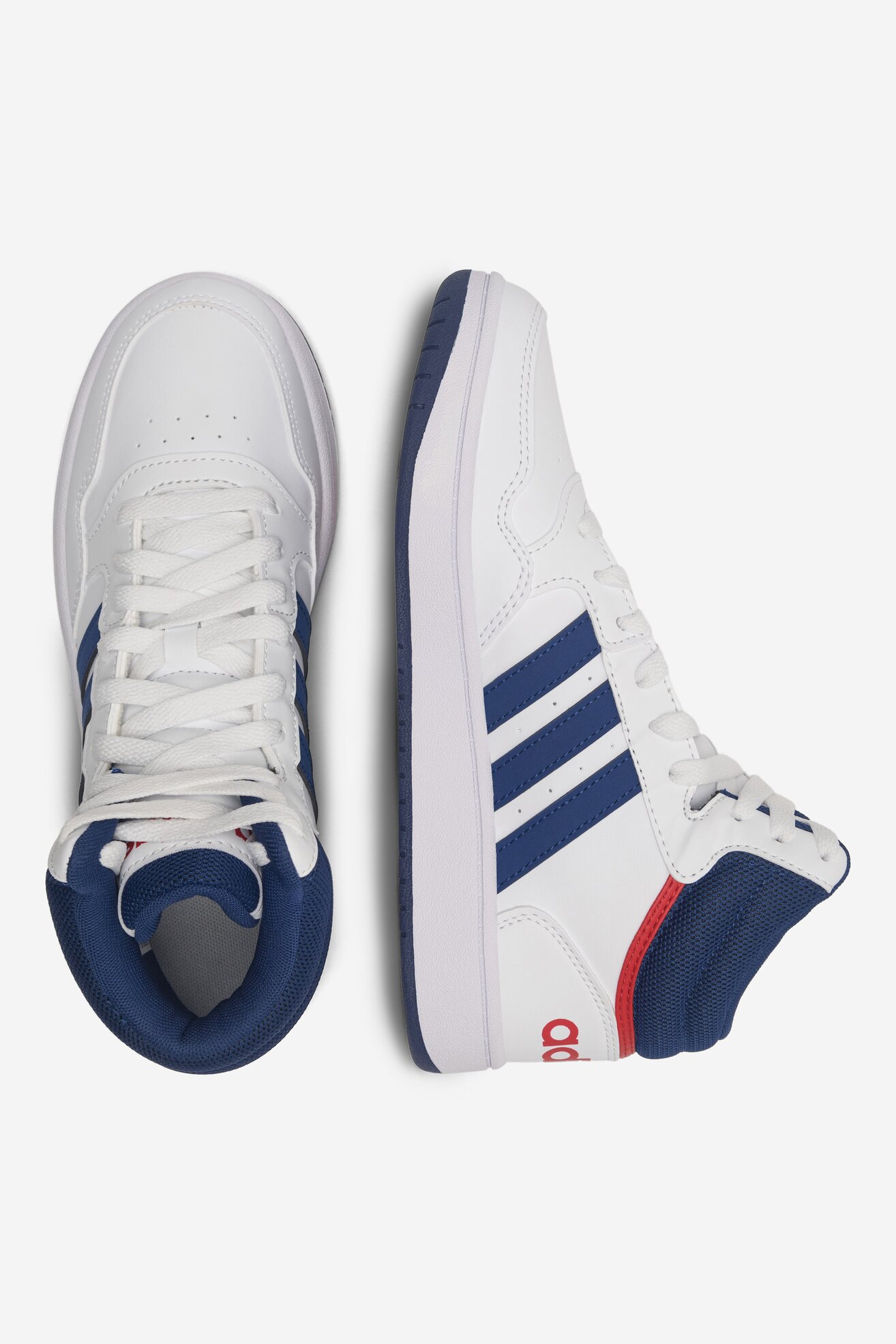 Спортни обувки adidas HOOPS MID 3.0 K GZ9647 БЯЛ