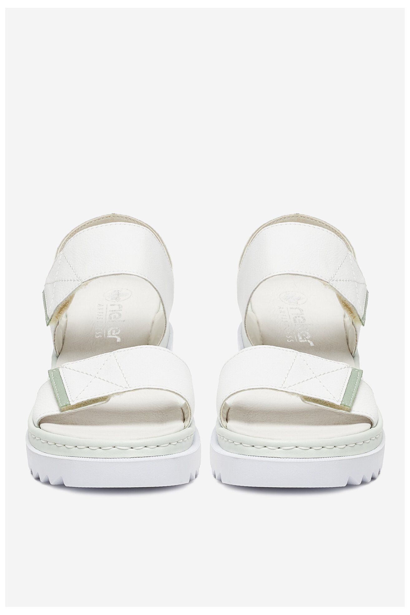 Szandál Rieker V4475-80 FEHÉR