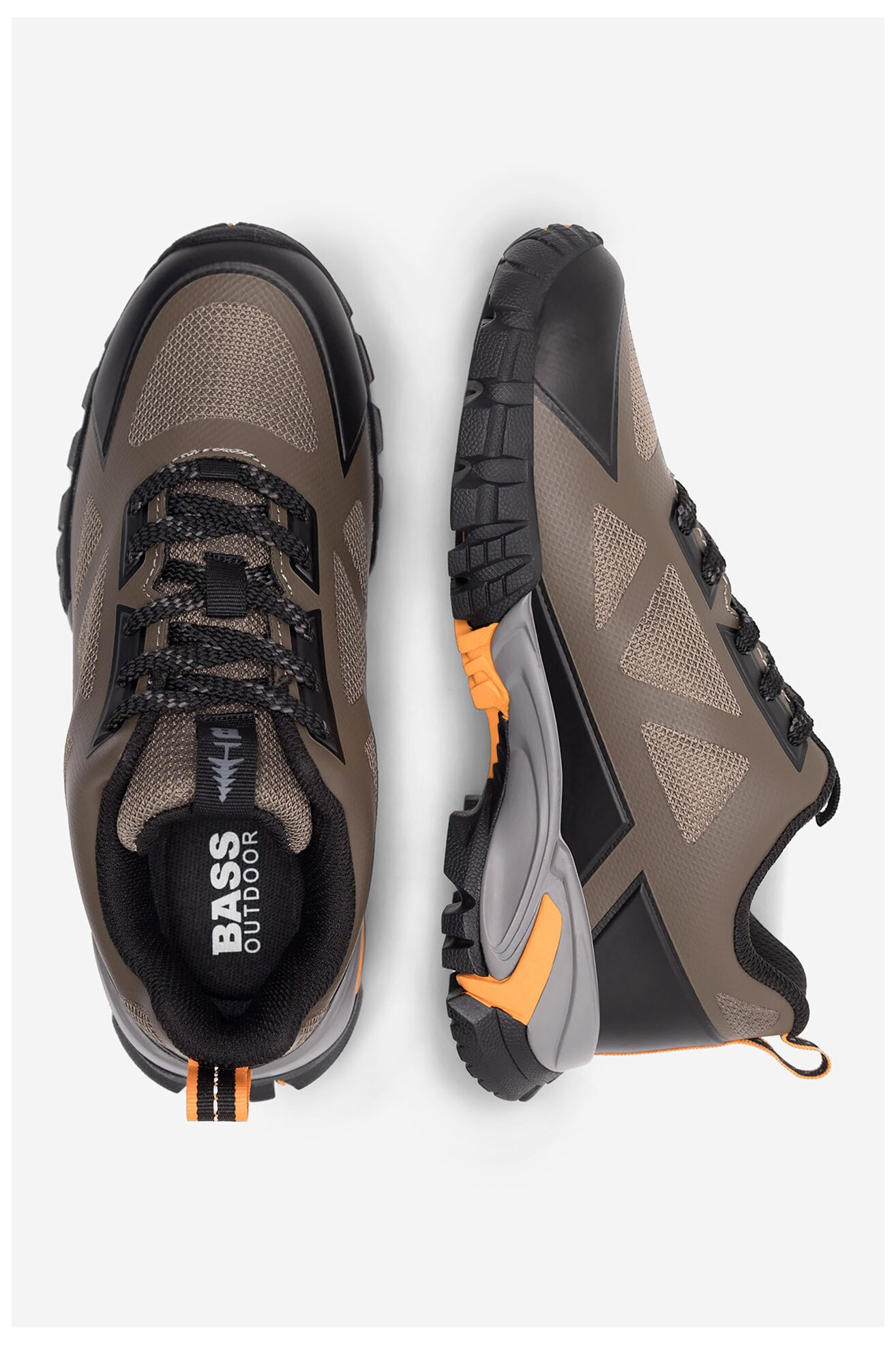 Sportovní obuv BASS OUTDOOR BA12TV02 WALNUT - WAL TMAVĚ BÉŽOVÁ