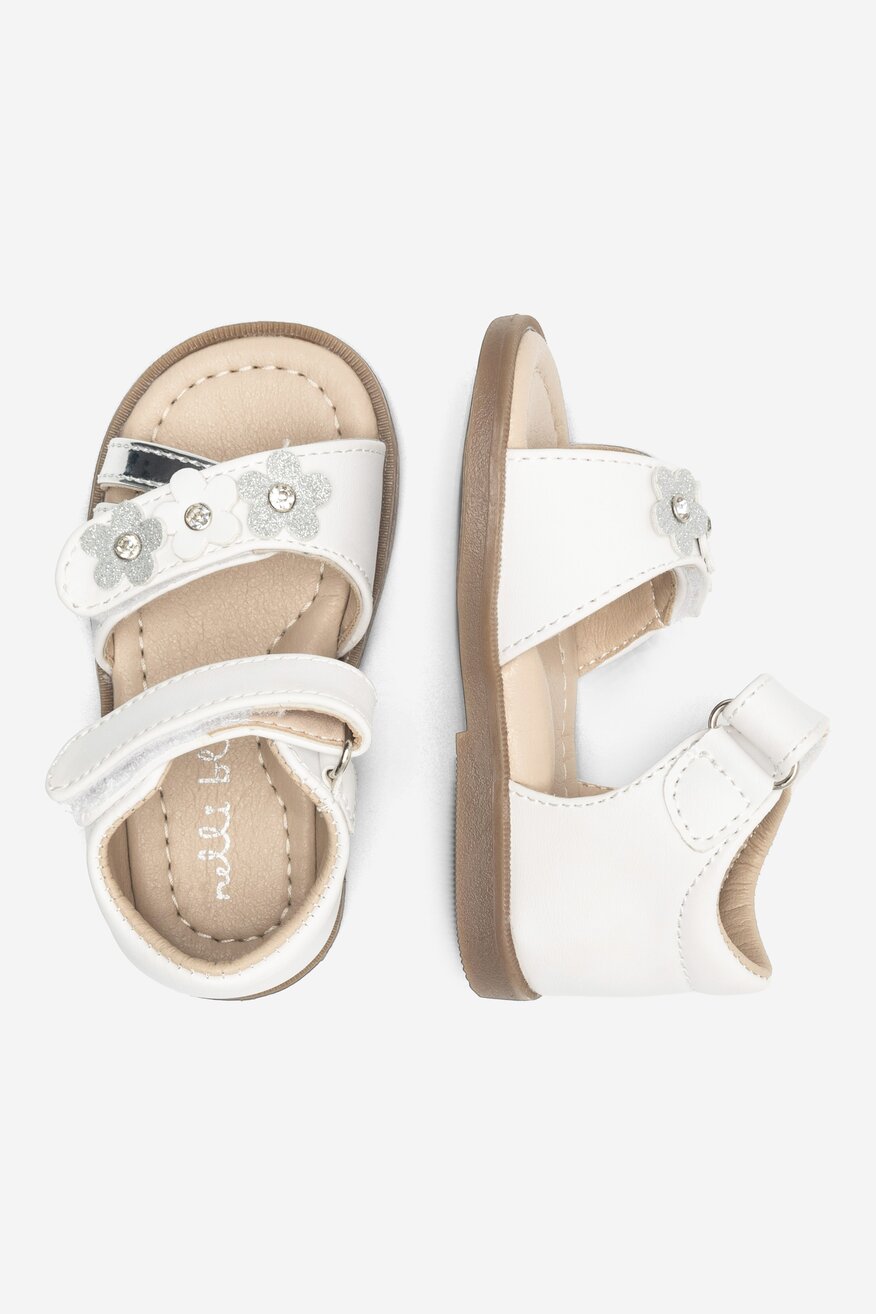 
                Nelli Blu - Sandały białe - 5904862827216