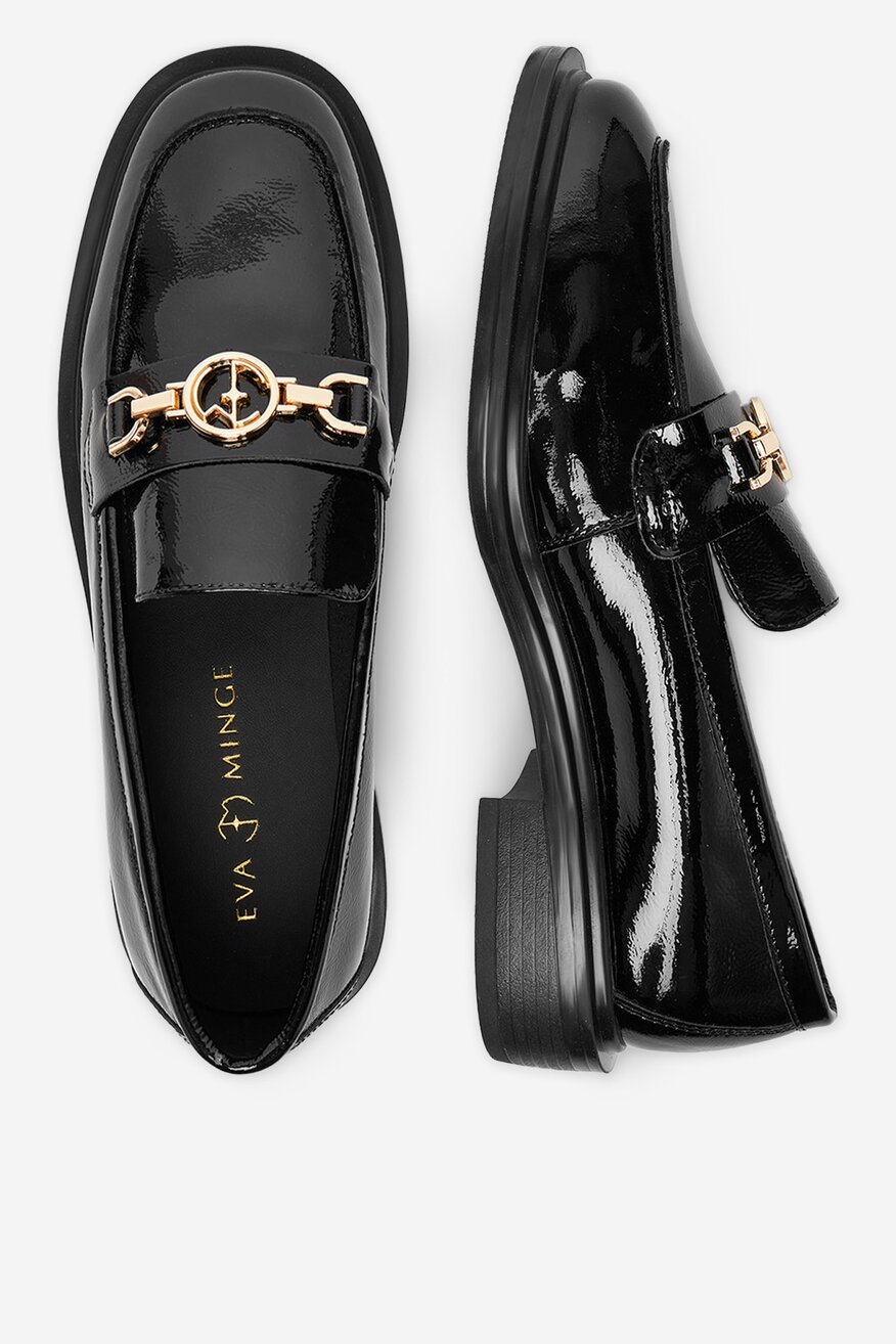 Mocasini EVA MINGE NEGRU - 5906751343036