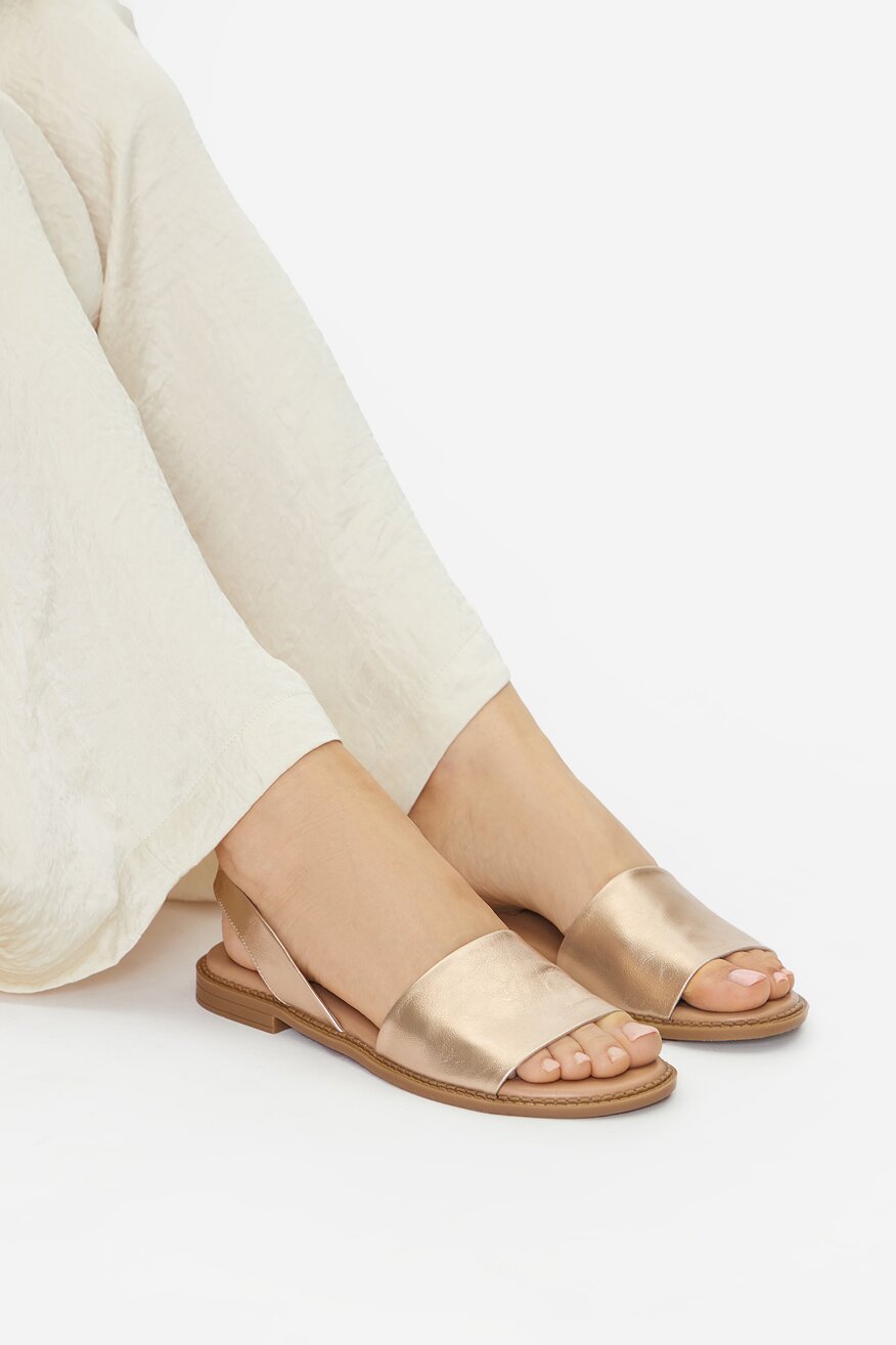 Lasocki - Sandały skórzane - 5906751159545