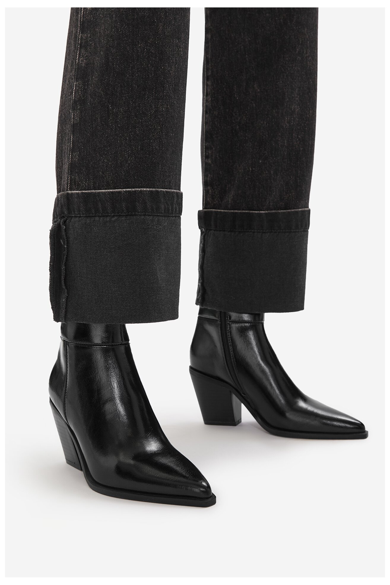 Botki Jenny CEO-LS6336-01 Czarny