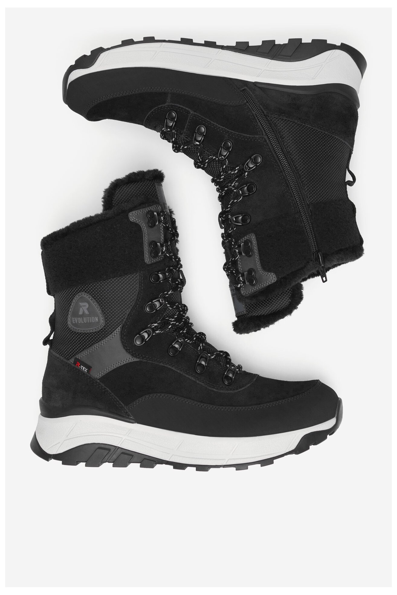 Csizma Rieker Revolution Lifestyle W0066-00 FEKETE