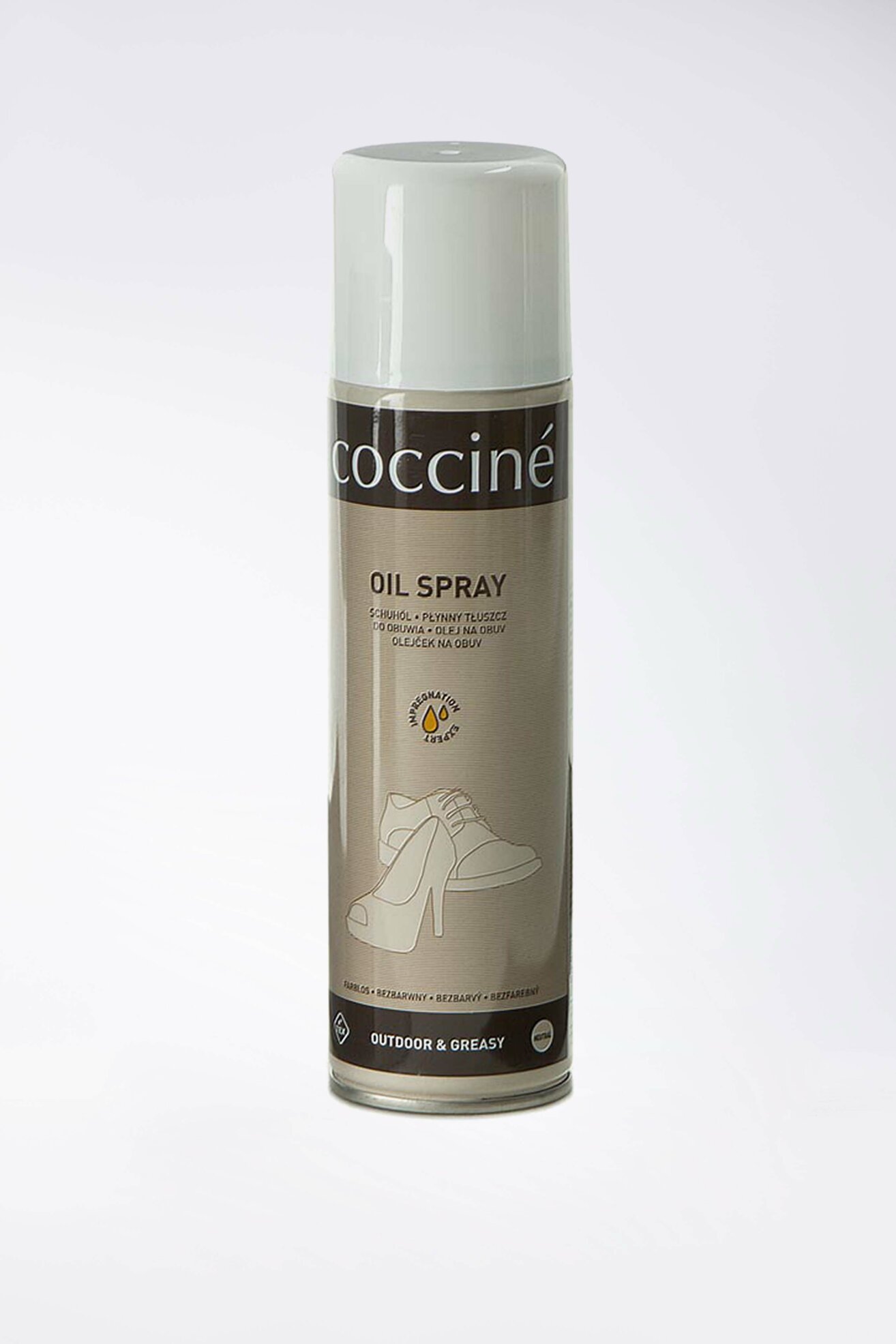 Kosmetyki do obuwia Coccine OIL SPRAY PŁYNNY TŁUSZCZ DO OBUWIA 250ml /A -