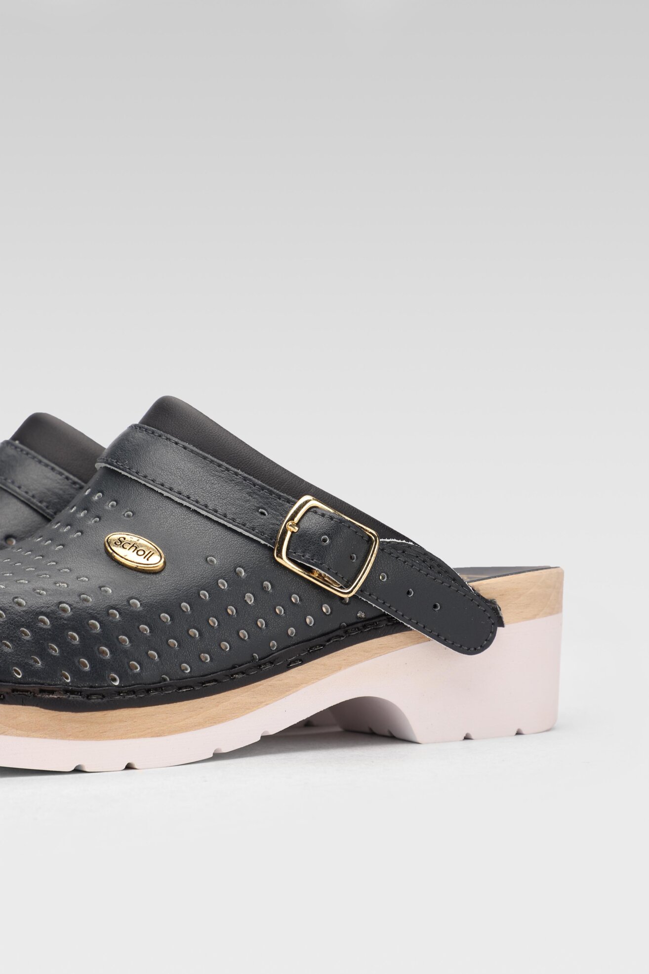 Klapki Scholl F20176 CLOG 1040 Granatowy