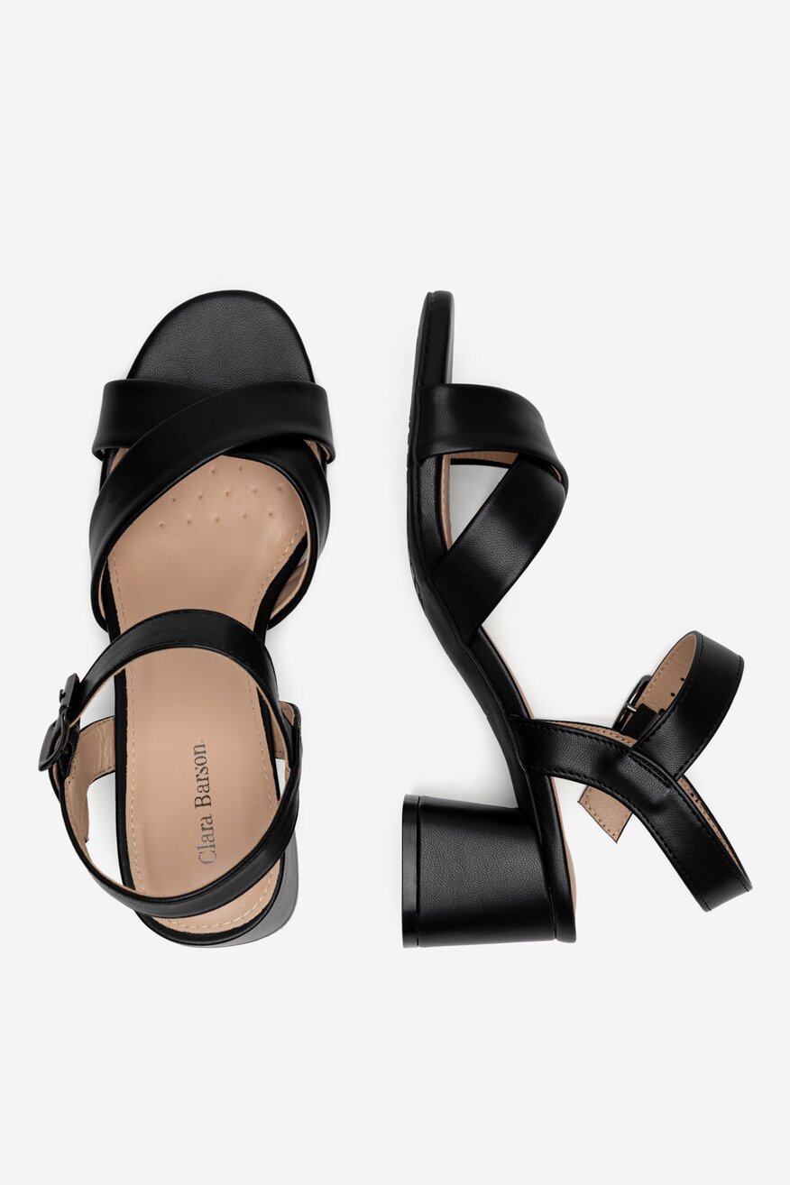 Sandale Clara Barson NEGRU - 5903698579269
