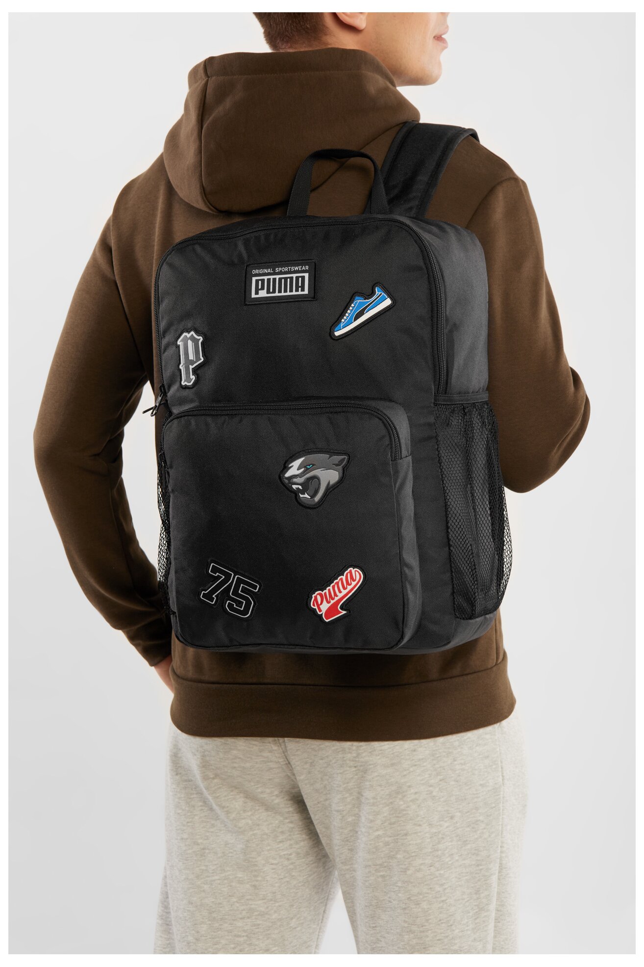 Hátizsák Puma PATCH BACKPACK 7951401 FEKETE