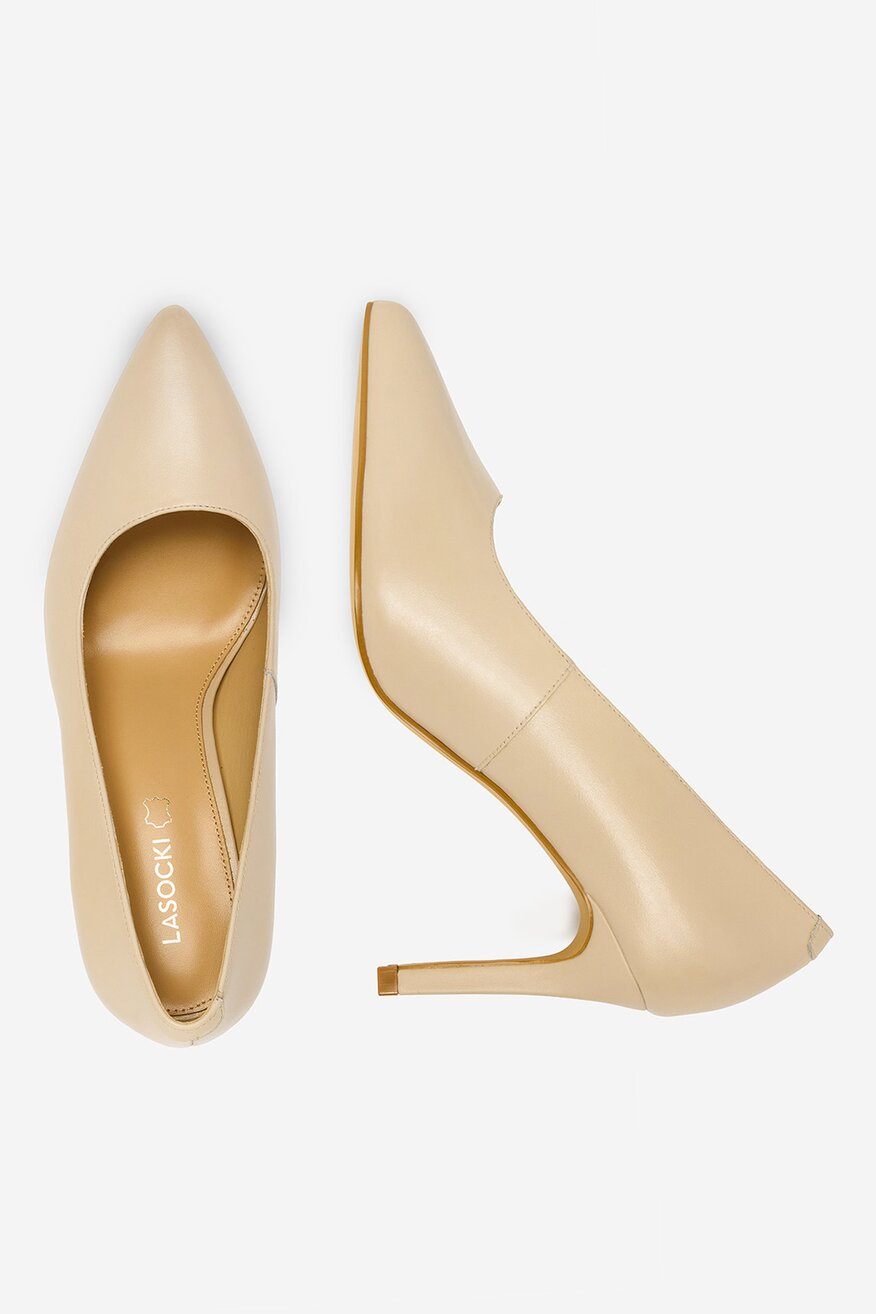 
                Lasocki - Szpilki skórzane - 5906751725818