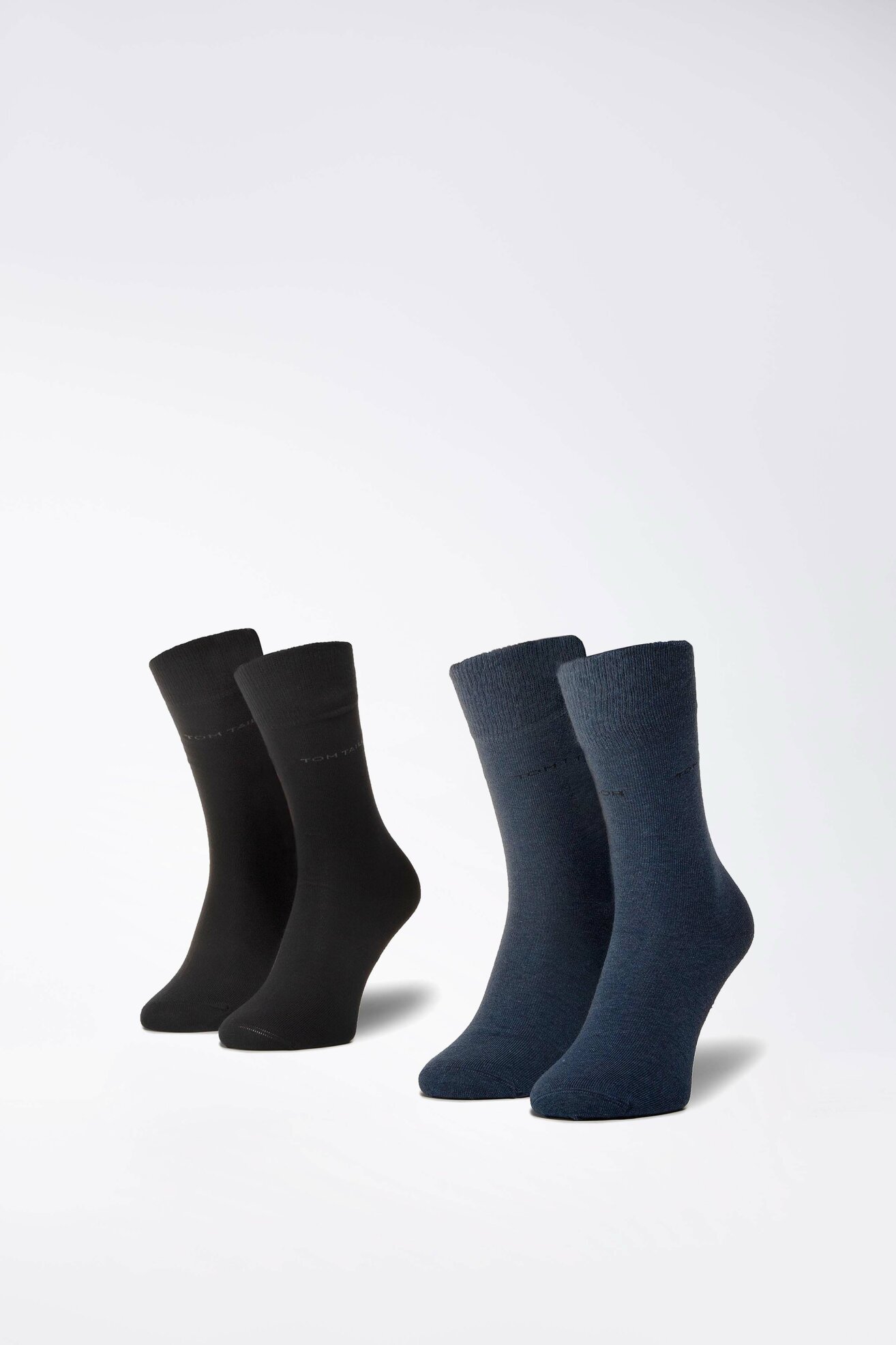 Skarpetki Tom Tailor 9002P 39-42 BLUE/BLACK Niebieski