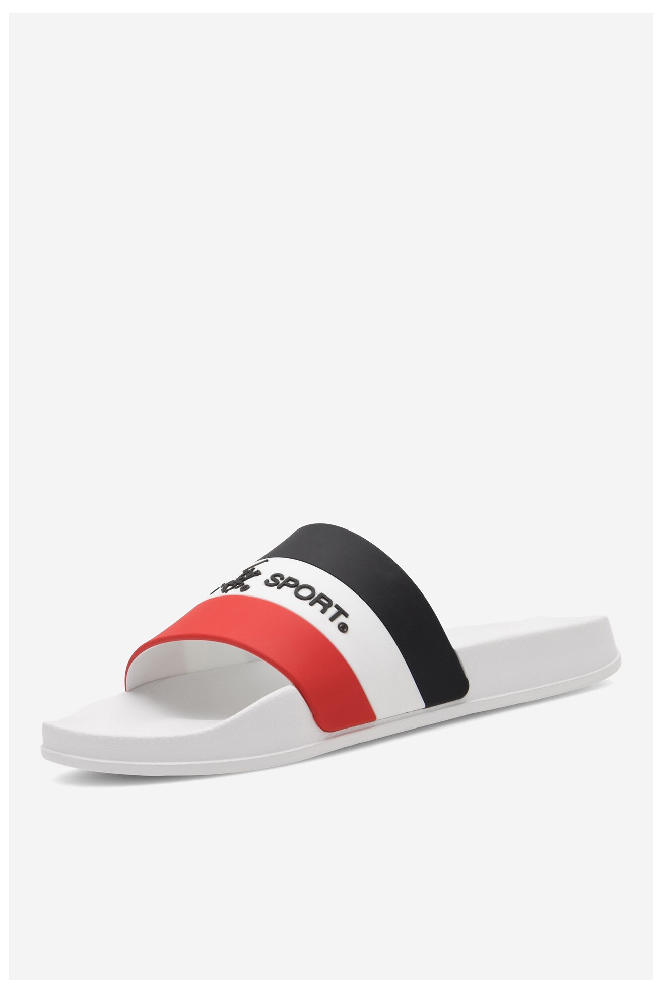 Klapki basenowe Beverly Hills Polo Club MP-CA23054-1C Biały