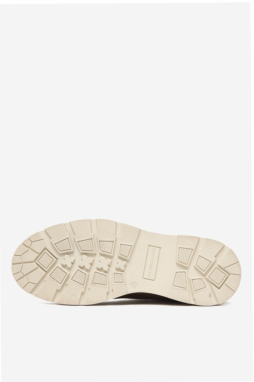 U.S. POLO ASSN. - Skórzane trzewiki sznurowane - 5906751463161