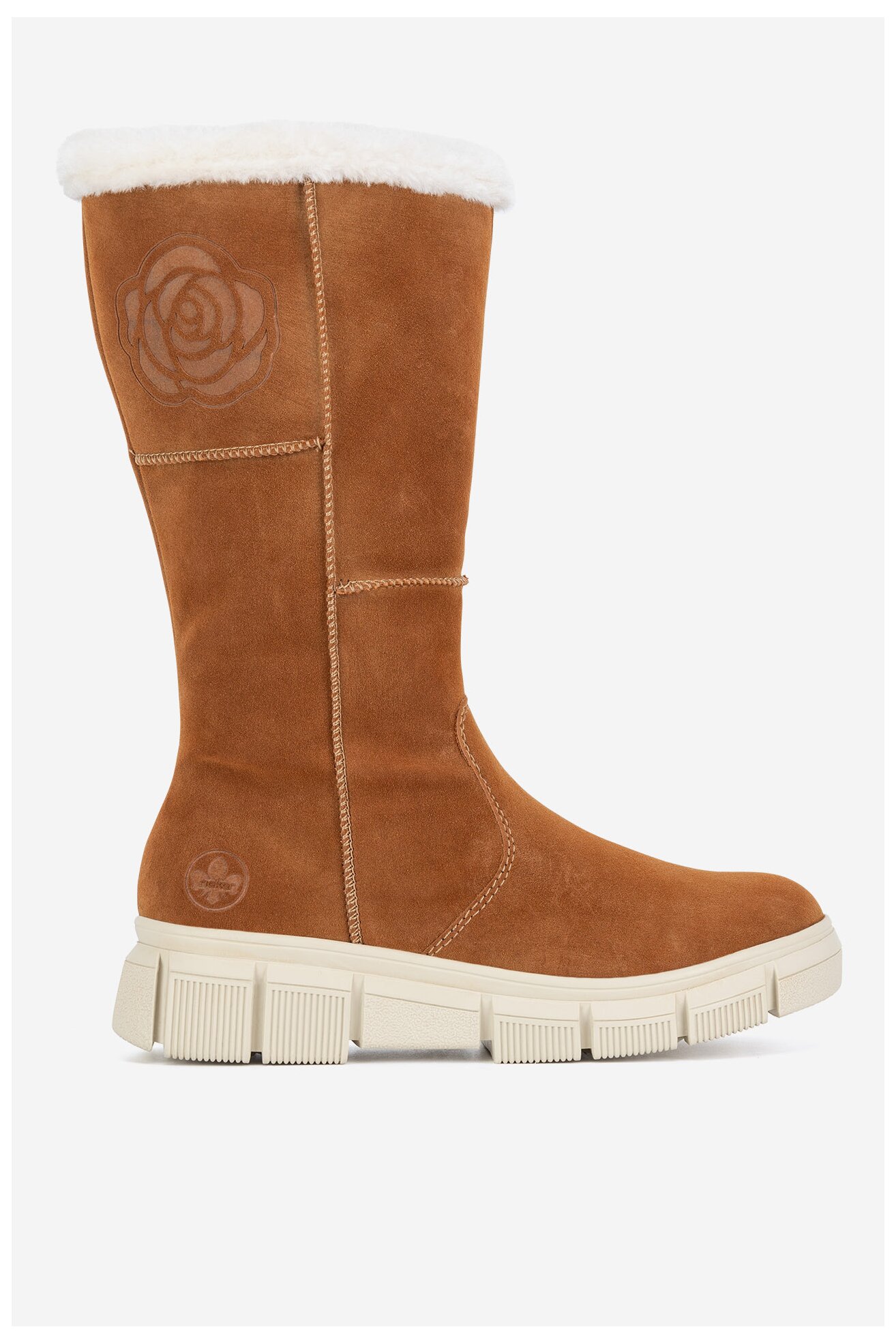 Kozaki Rieker X3455-24 Brązowy jasny