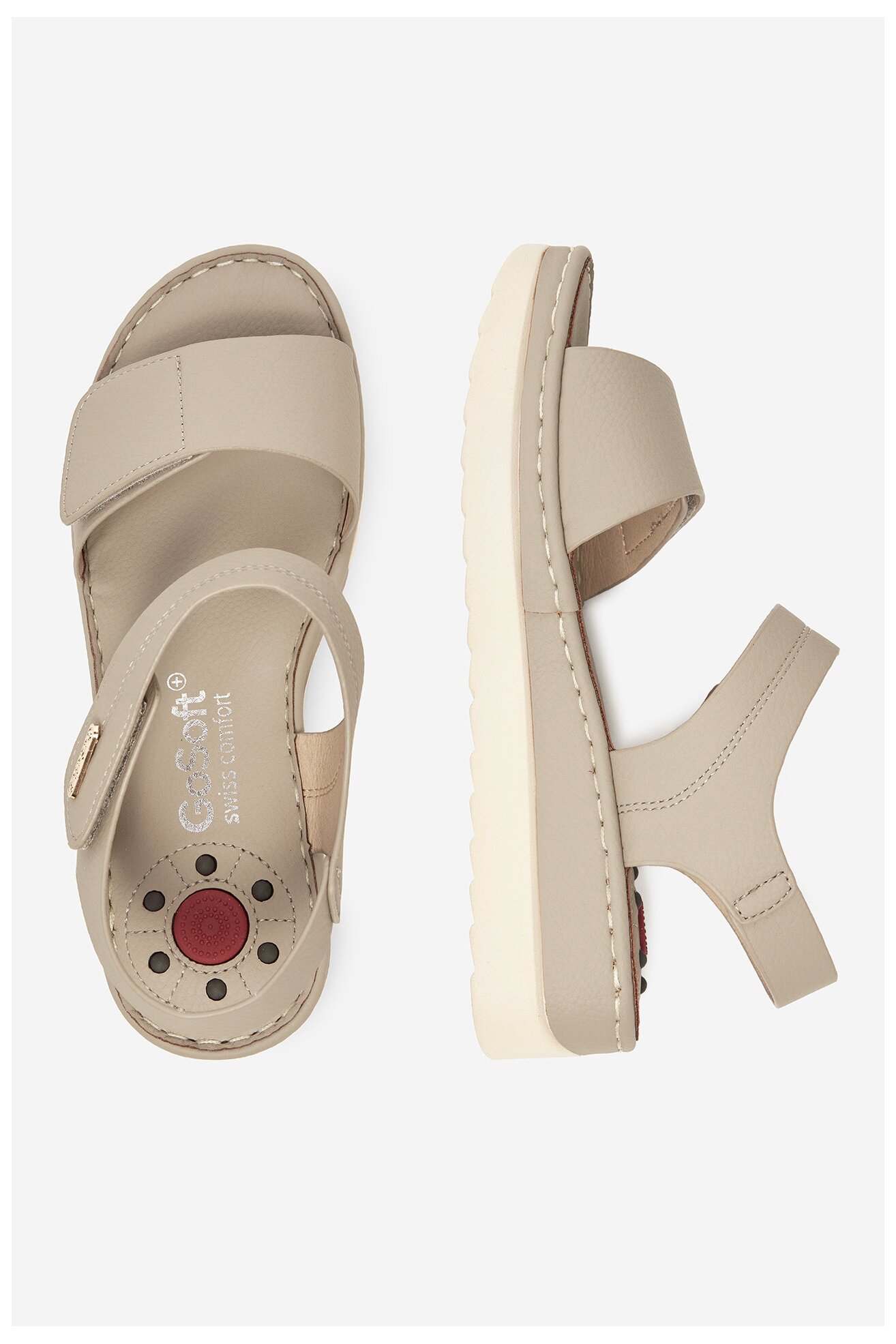 Sandale Go Soft LA3J9111-L8 GRI DESCHIS