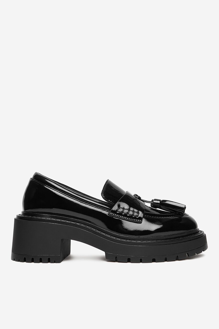 Badura - Loafersy skórzane - 5906751376874