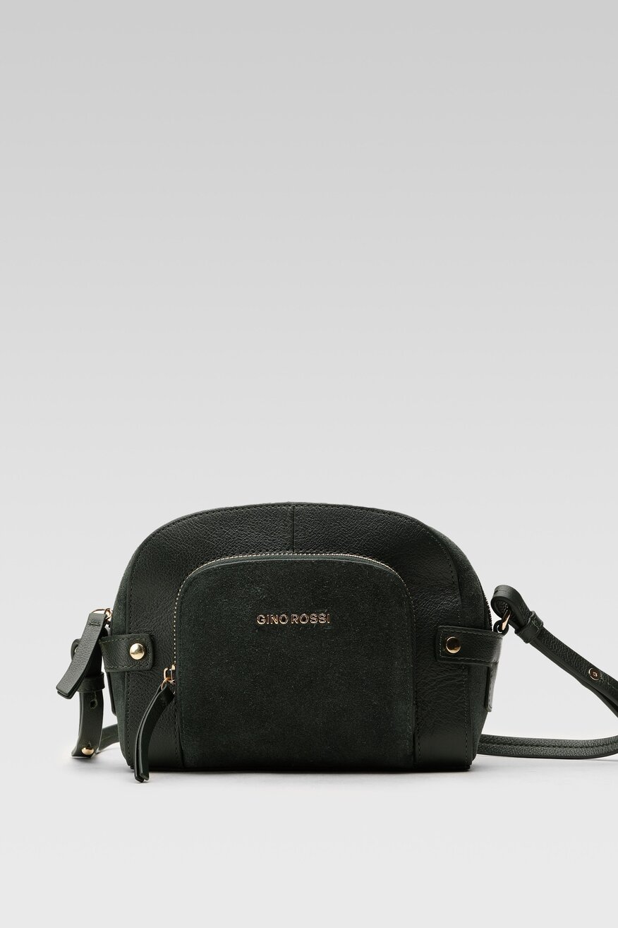 
                Gino Rossi - Torebka skórzana zielona - 5904248102012