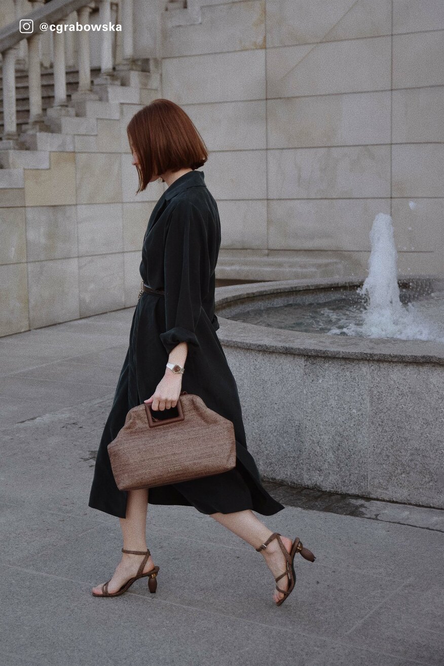 Gino Rossi - Sandały brązowe ze sprzączką - 5904248796082