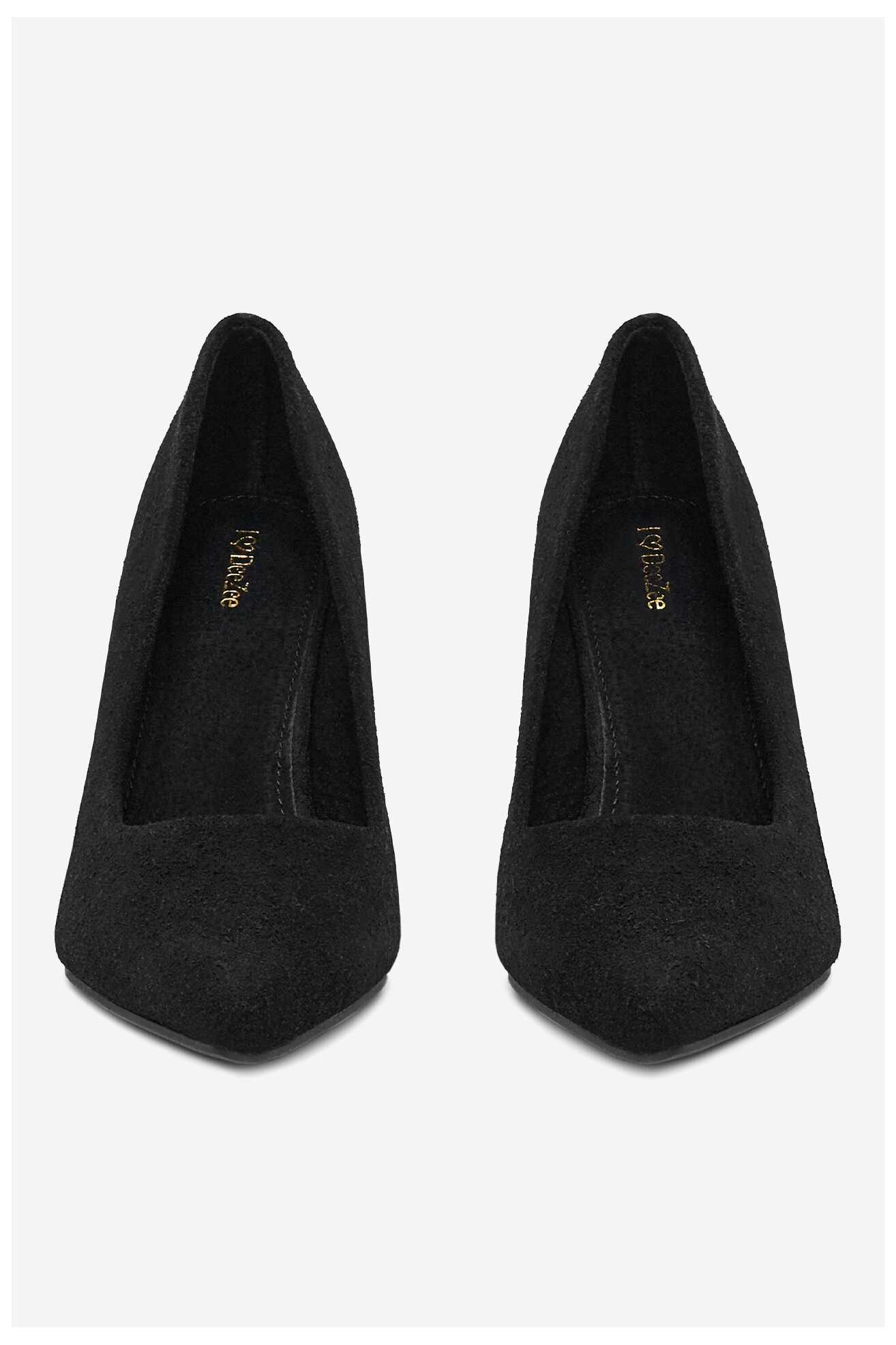 Pantofi cu toc DeeZee KX2306213 NEGRU