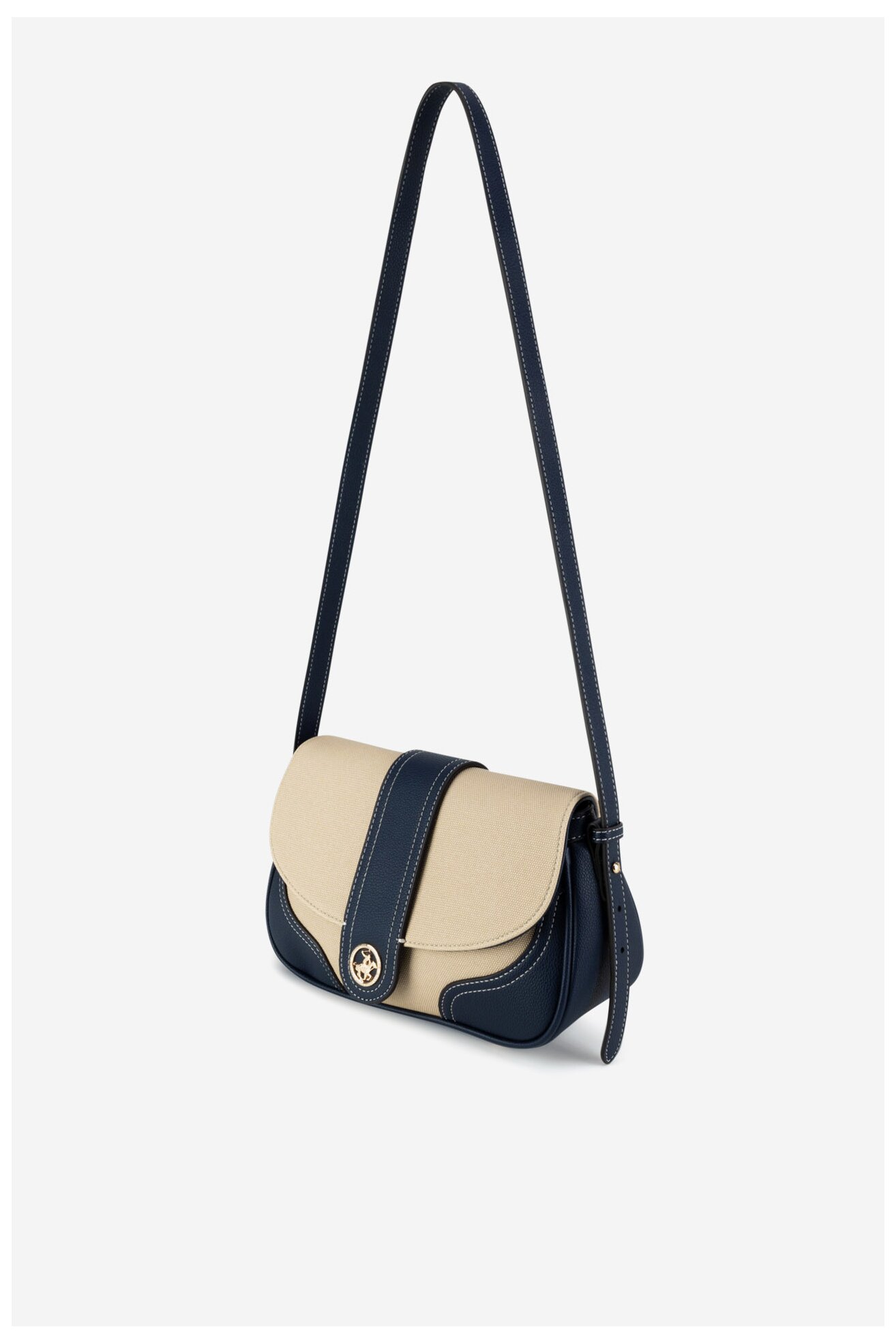 Kézitáska Beverly Hills Polo Club BHPC-C-011-07 SÖTÉTKÉK