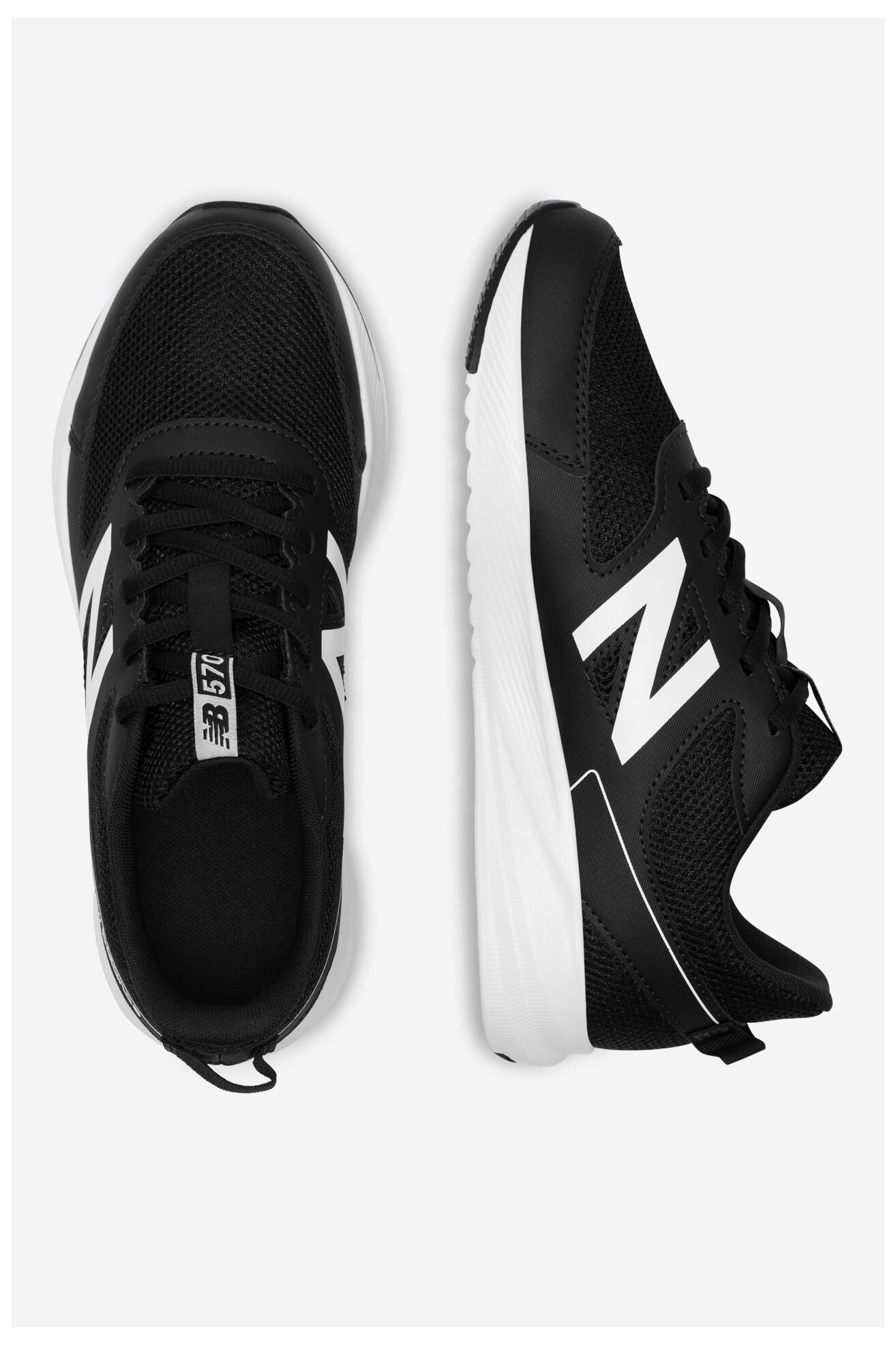 Încălțăminte sport New Balance YK570BW3 NEGRU