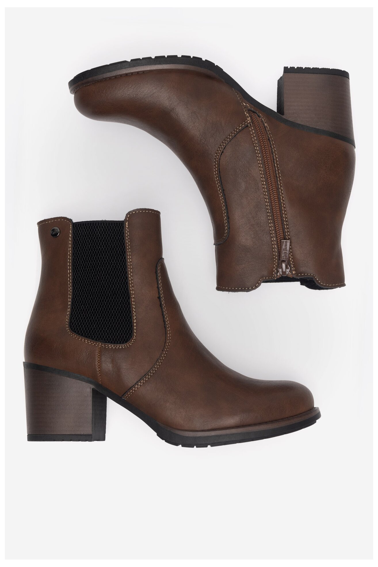 Kratke čizme Clara Barson CEO-WS15221-02 BRAON