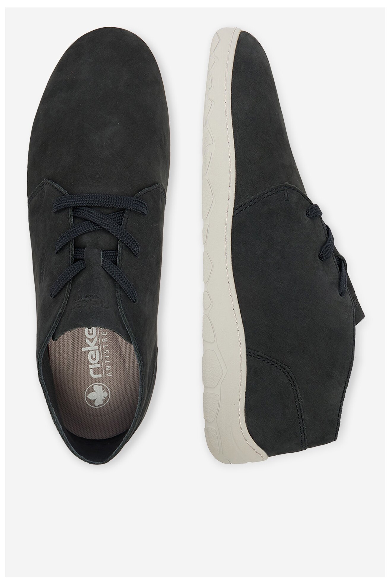 Półbuty Rieker CEO-08301-14 Granatowy ciemny